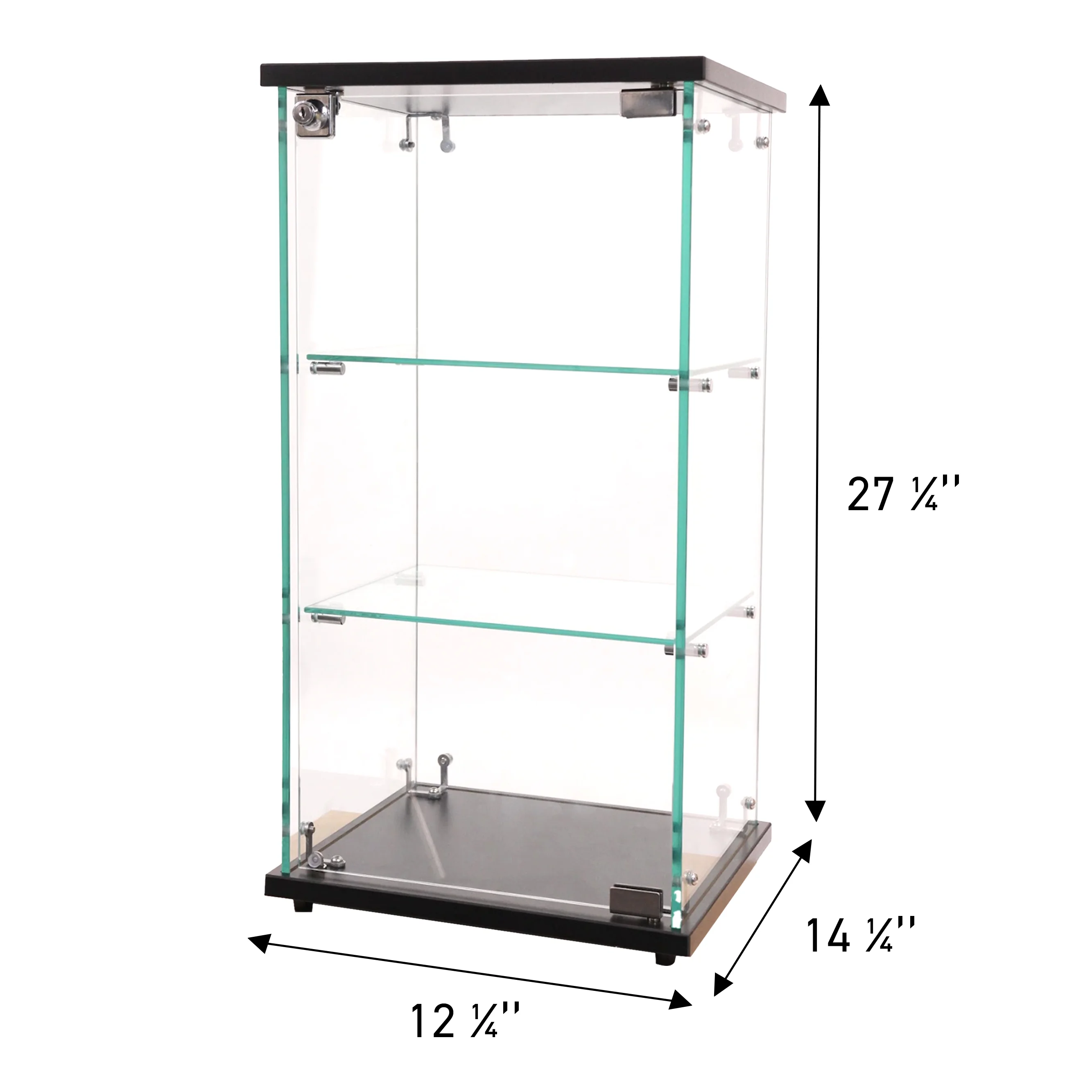 SSWBasics Infinity Countertop Glass Display Case (Ready to Assemble) - 12-1/4
