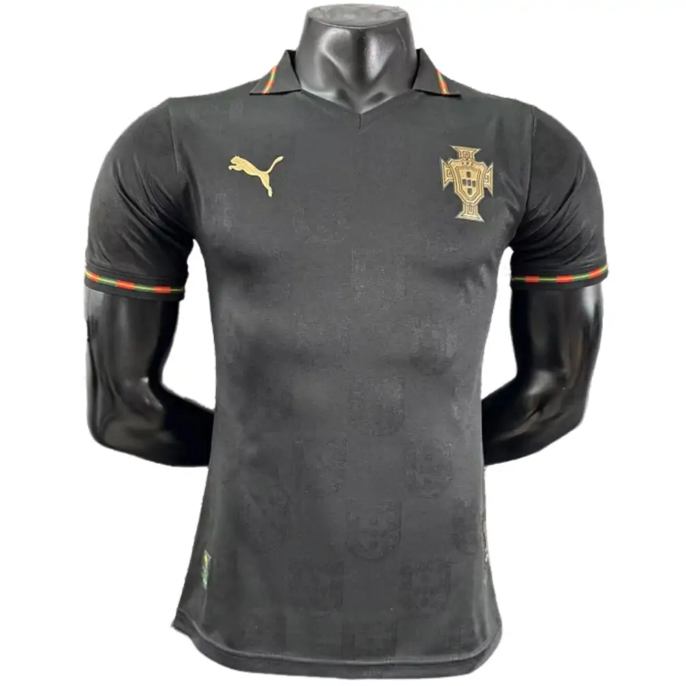 2025-26 Black Portugal Special Edition Jersey - Player Version