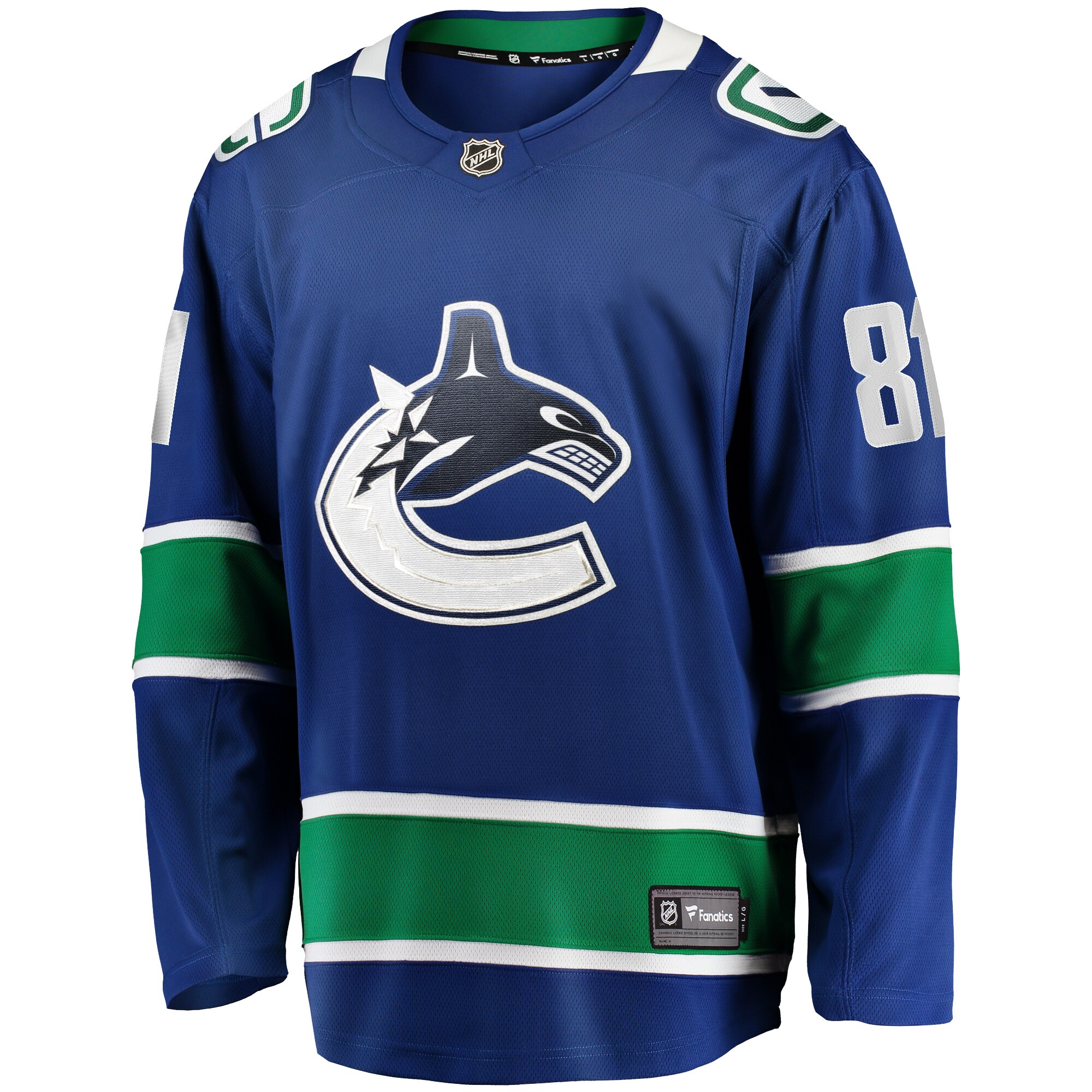 Dakota Joshua Vancouver Canucks Fanatics Home Premier Breakaway   Jersey – Blue