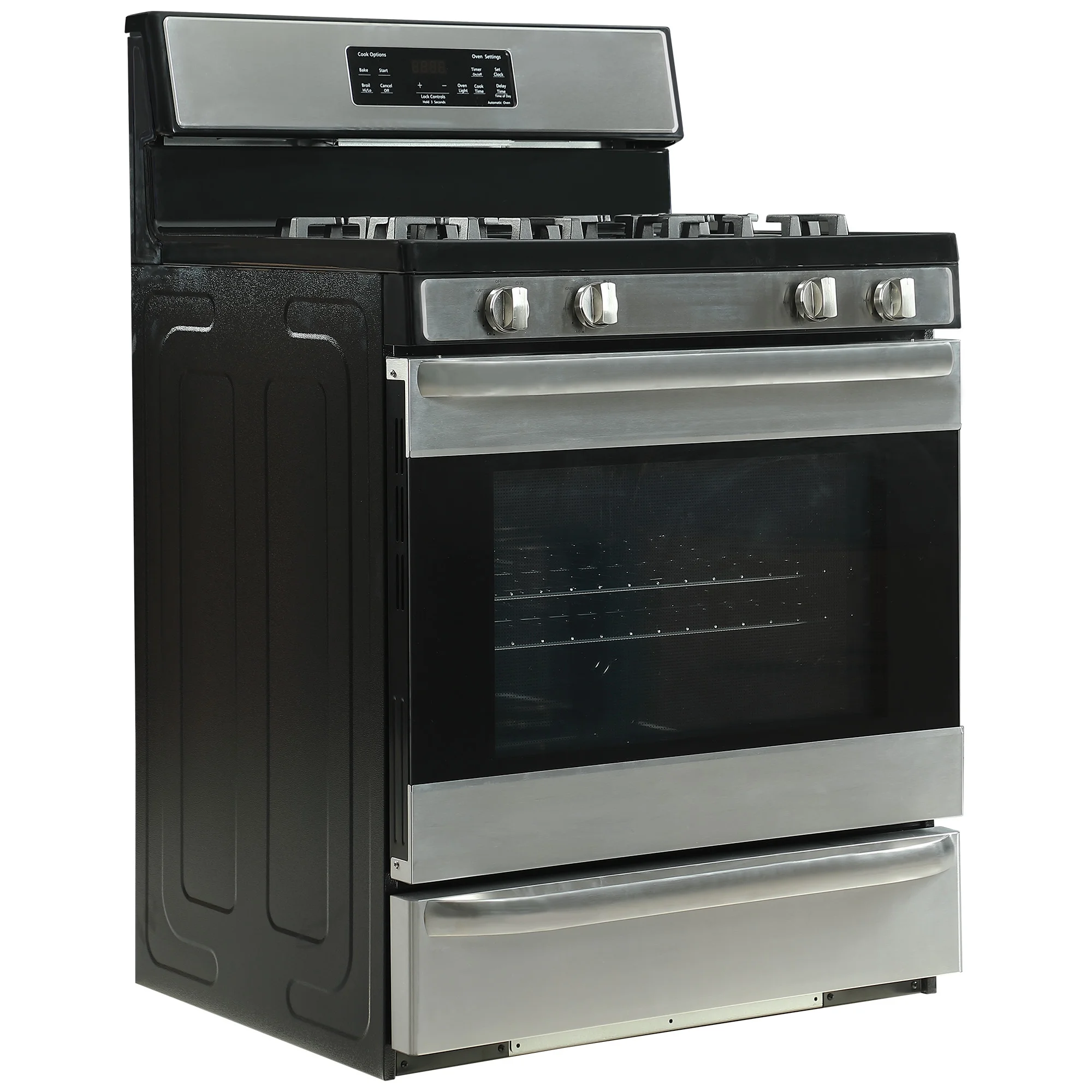 Element 30 Inch 4 Burners 5.2 cu. ft. Freestanding Gas Range, Stainless Steel