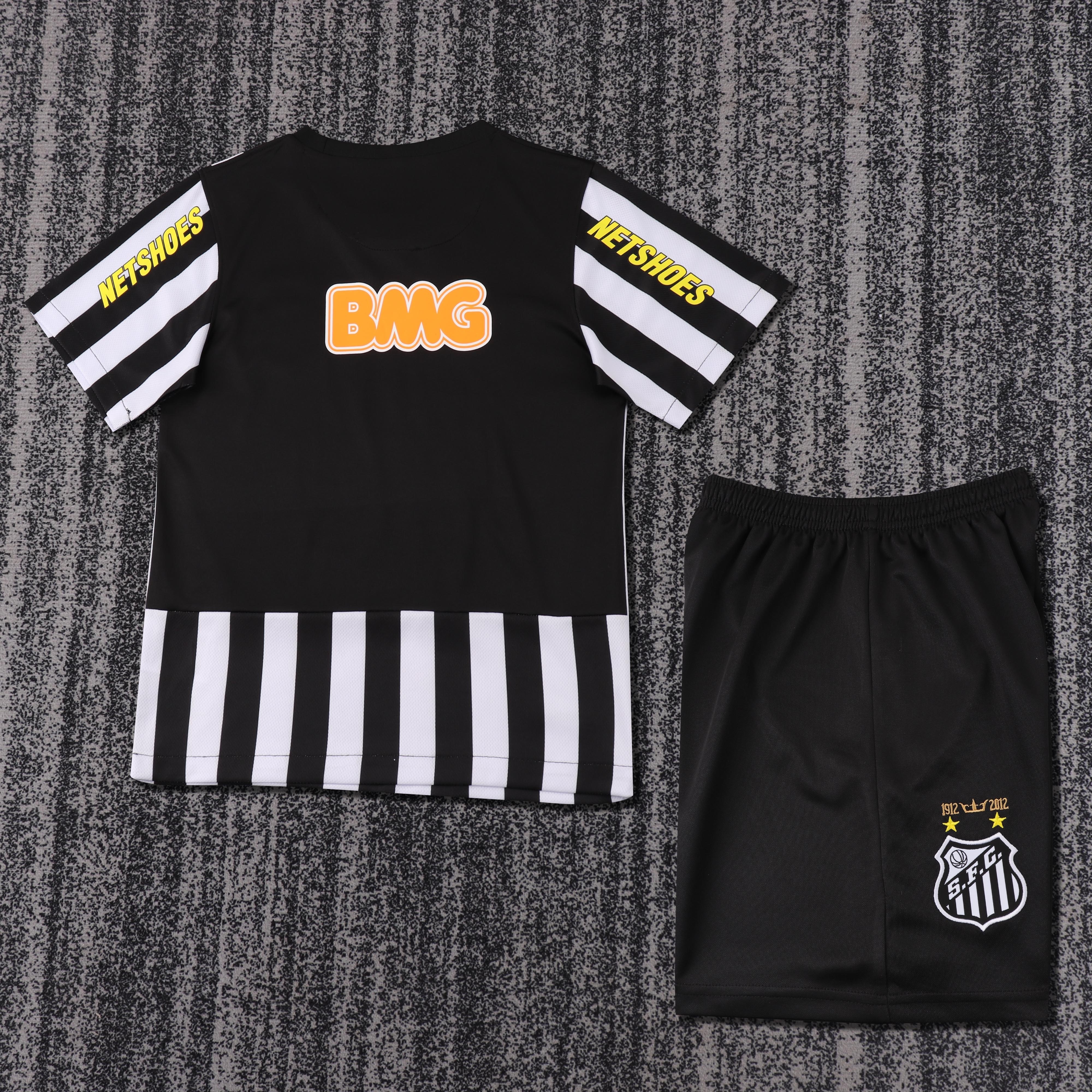 2013 Santos Away Retro Children's Jersey Set - Fans Edition