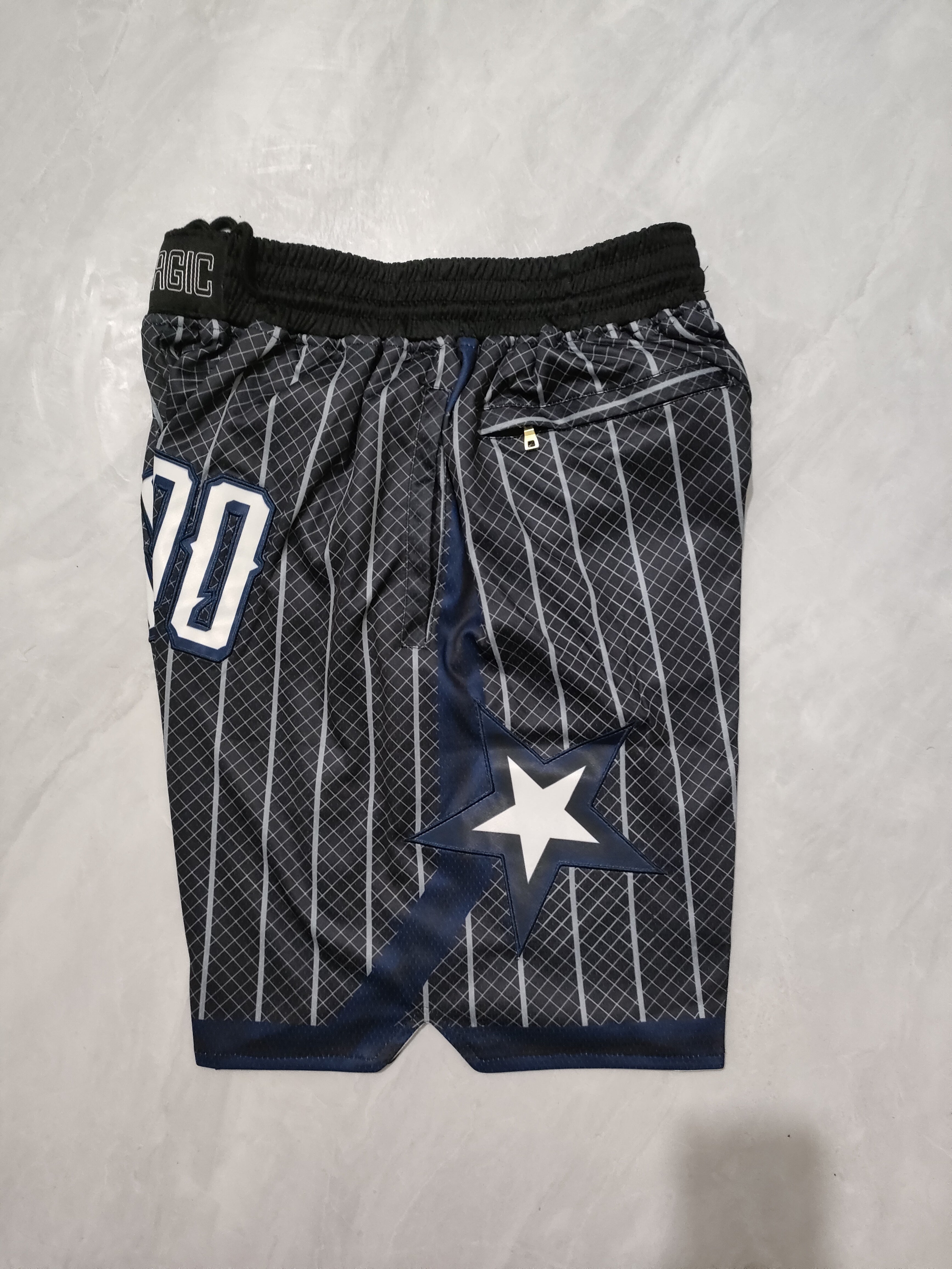 Orlando Magic Black Stripe Pocket Pants