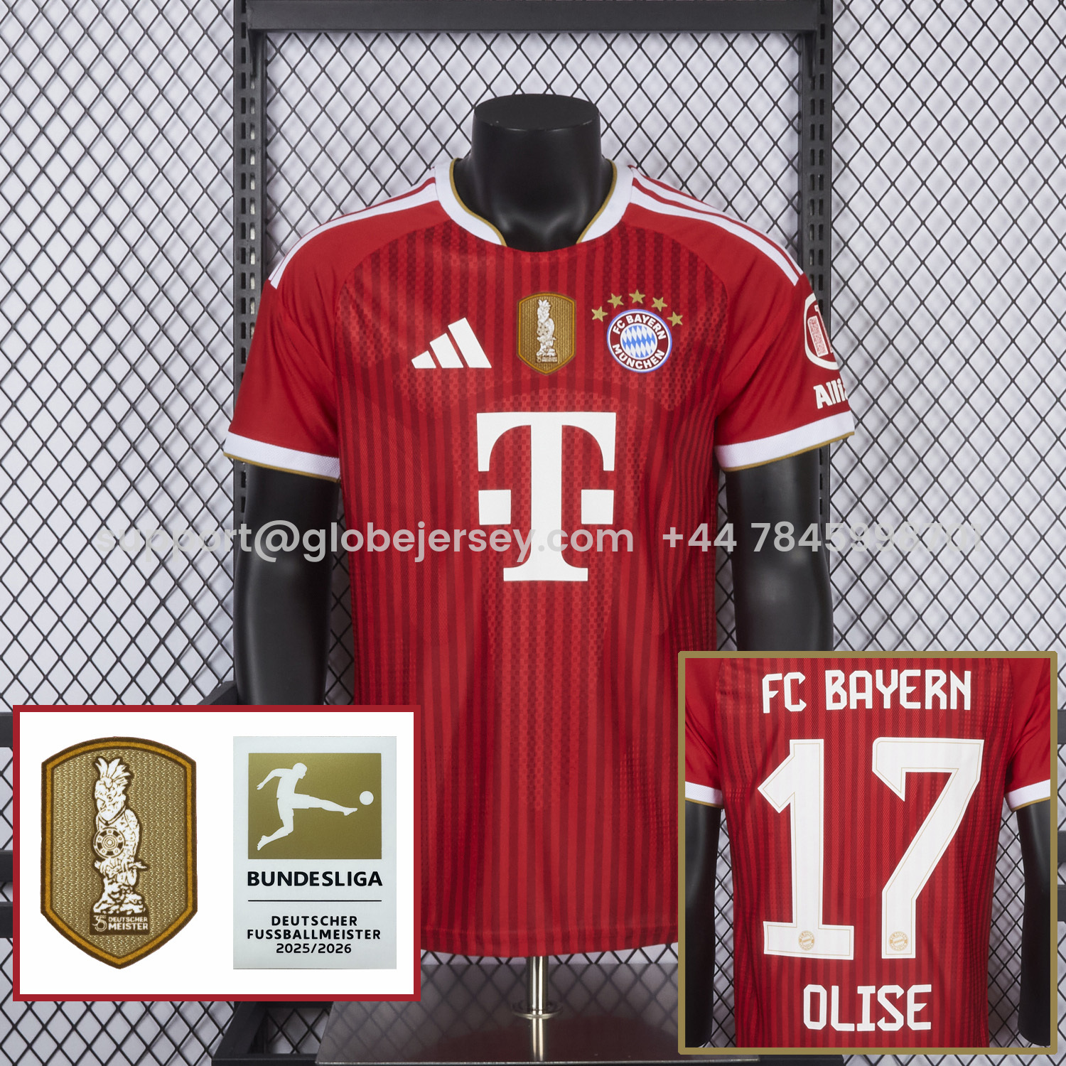 Bayern Munich 26-27 Home Jersey - Player Version