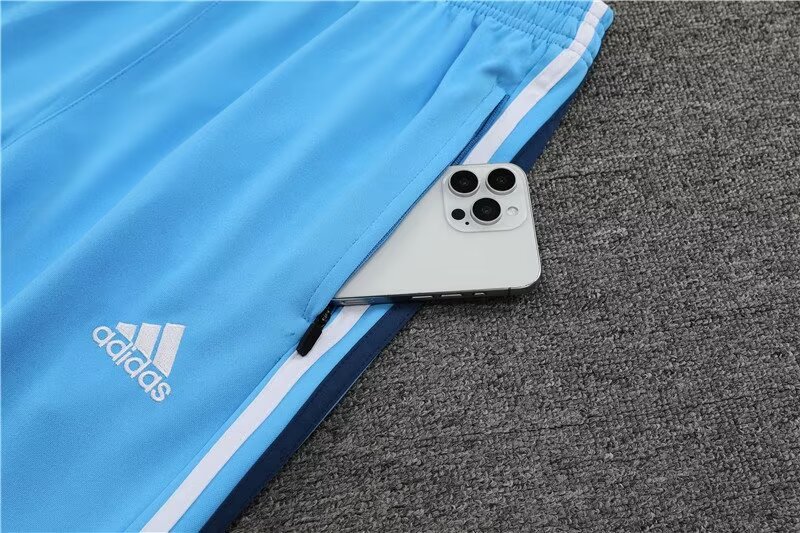 2023/2024 Argentina Half-La Training Wear White Jersey Set