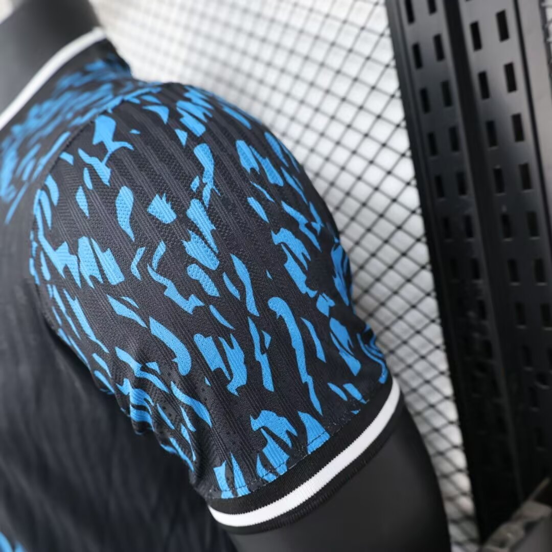 2024/2025 Player Version Barcelona Blue-Black Lion Special Edition Football Shirt 1:1 Thai Quality