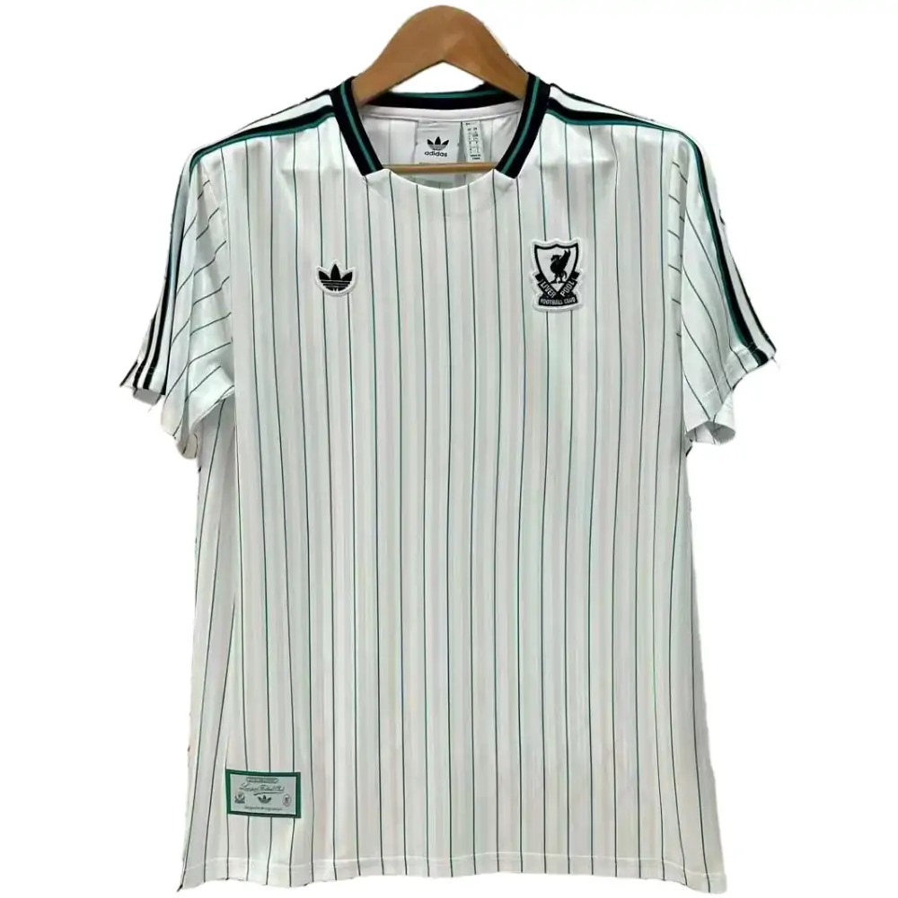 25-26 Liverpool Retro White Jersey - Fan Edition