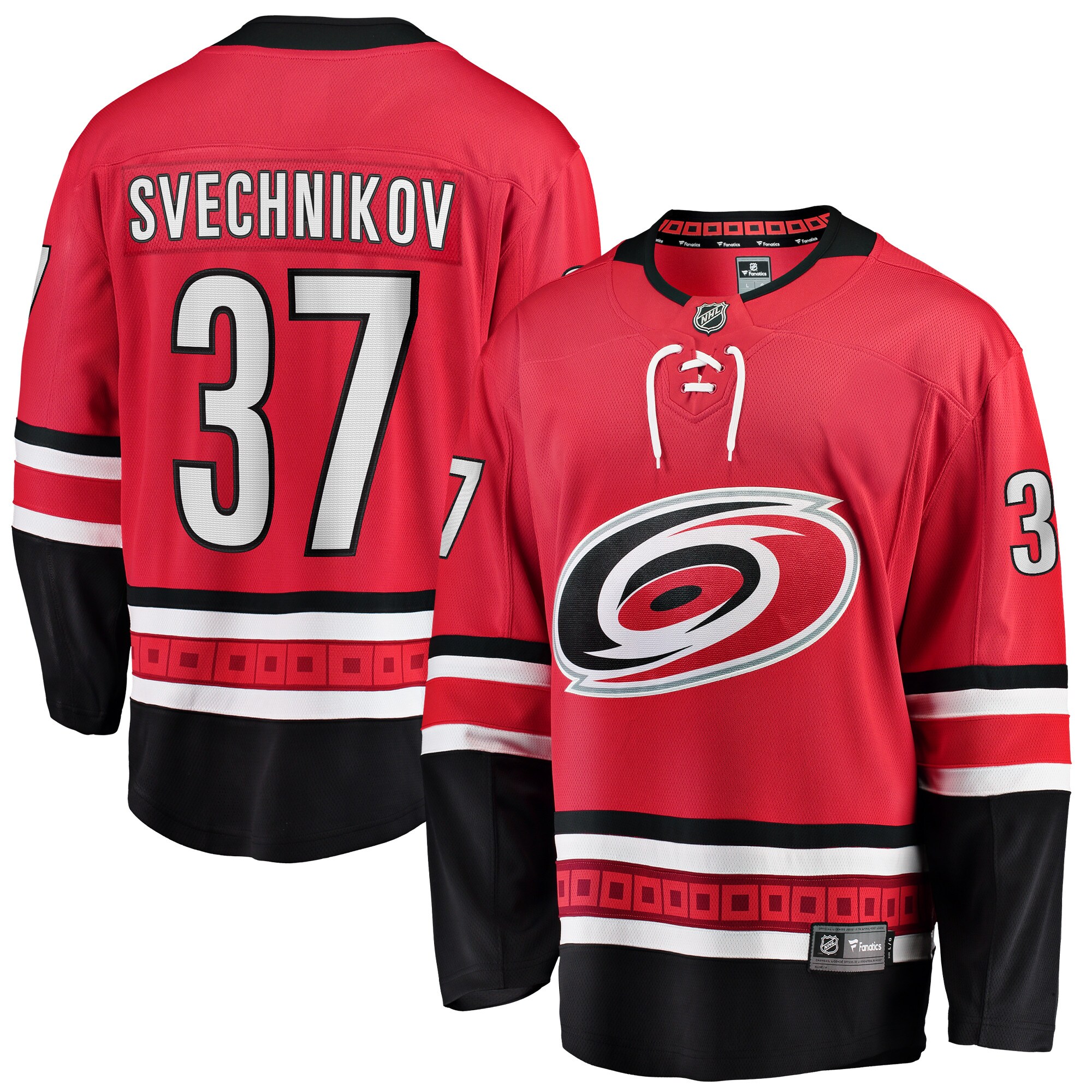 Andrei Svechnikov Carolina Hurricanes Fanatics Alternate Breakaway   Jersey – Red