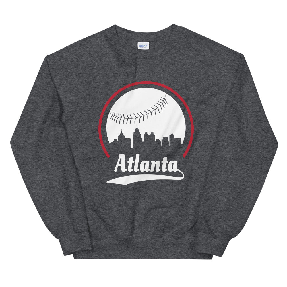 Unisex Atlanta Braves Baseball Crewneck Sweatshirt