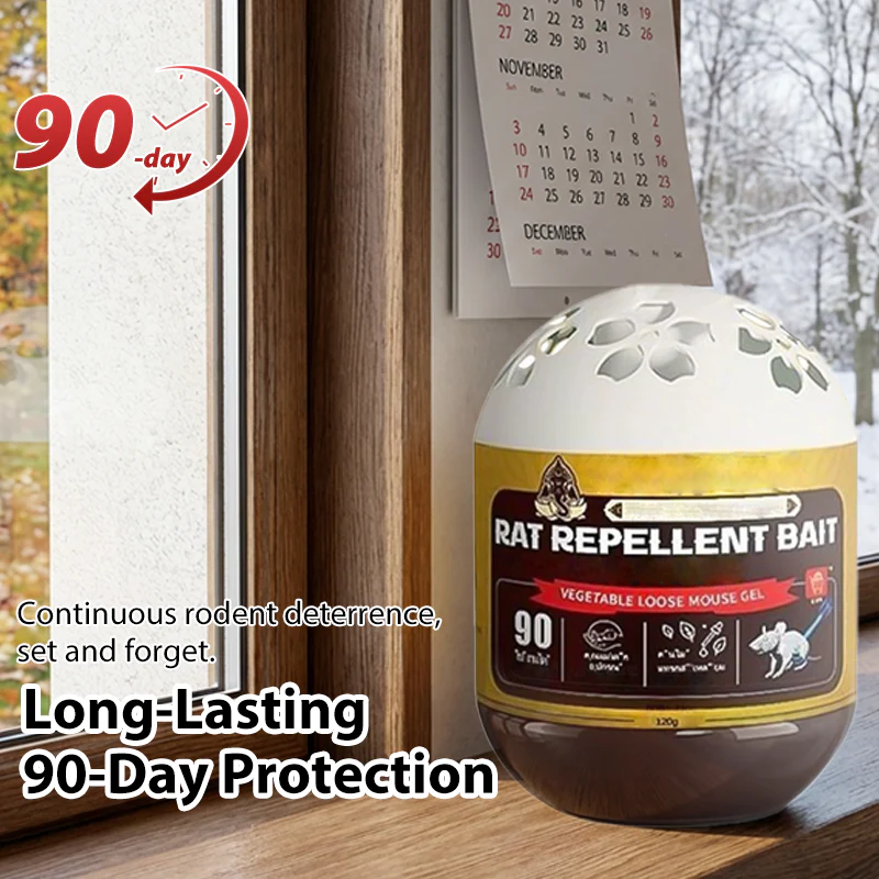 🐭 Plant-based rodent repellent paste – 90-day protection. Non-toxic, safe for kids & pets 🌿🚫