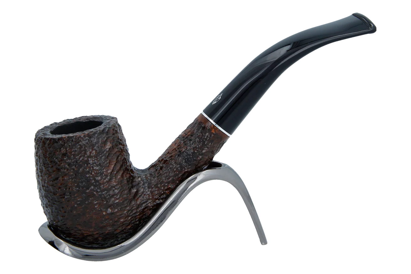 Savinelli Tre Rusticated Briar Pipe - 606