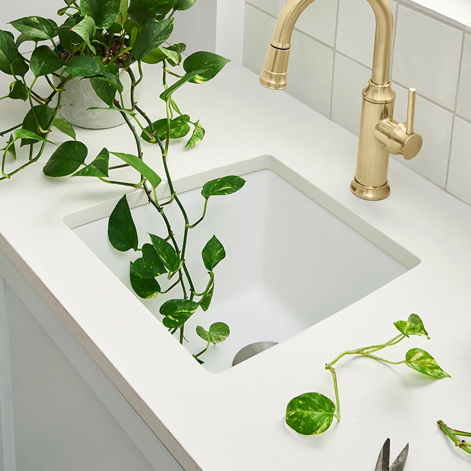 Blanco PERFORMA Bar Bowl SILGRANIT Sink White