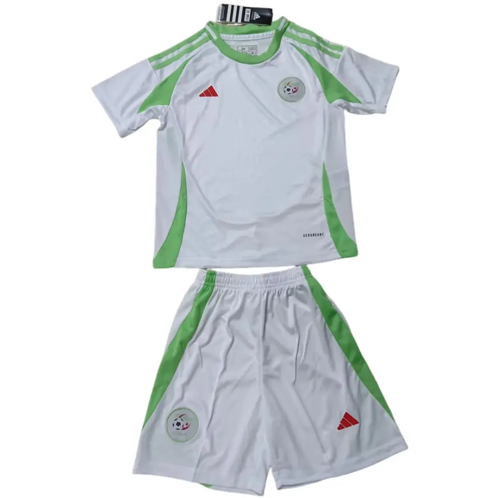 2024-25 Algeria Home Children's Jersey Set - Fans Edition