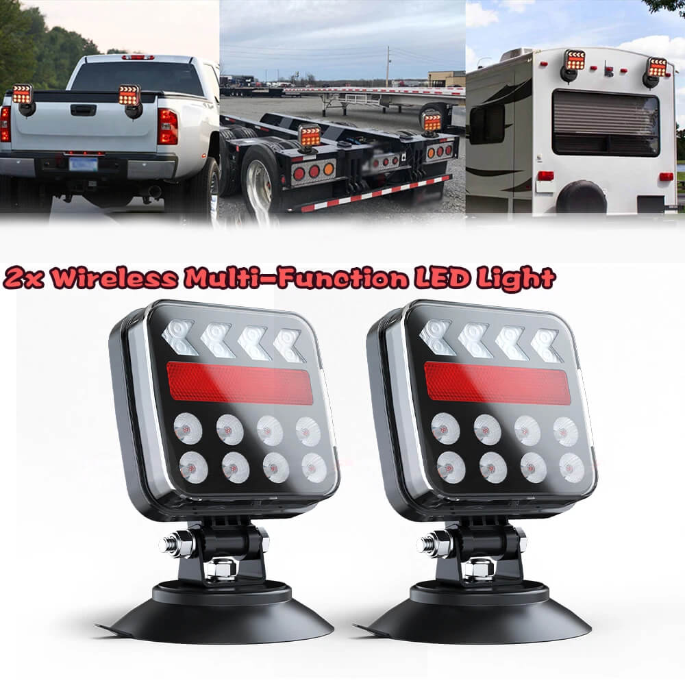 Magnetic Wireless Trailer Lights