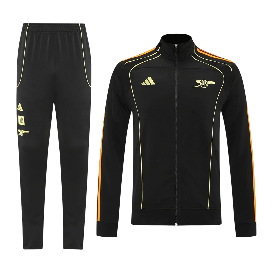 Arsenal Training Tracksuit 2025/26 Black