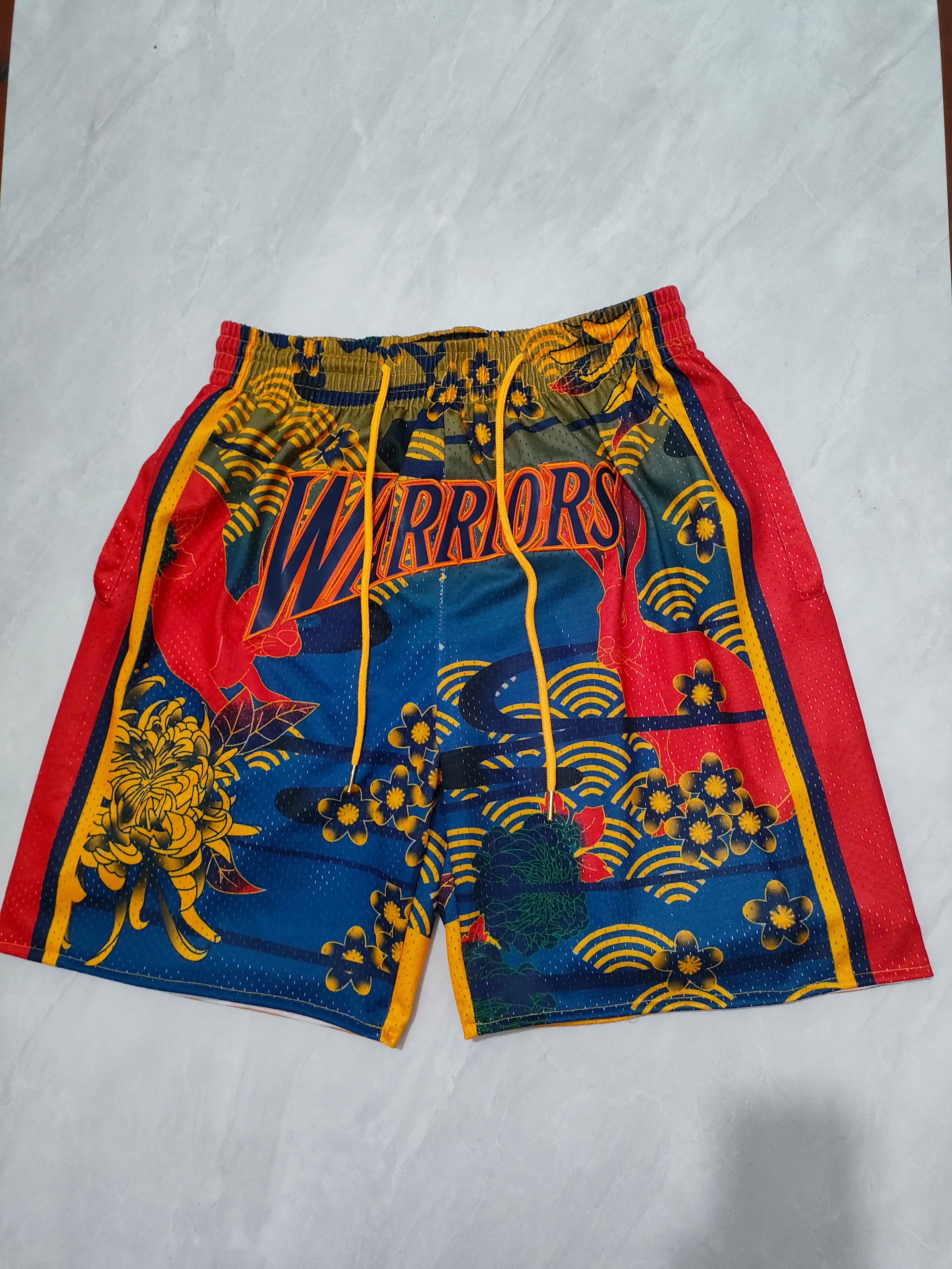 Golden State Warriors Blue Year of the Rabbit Pocket Pants