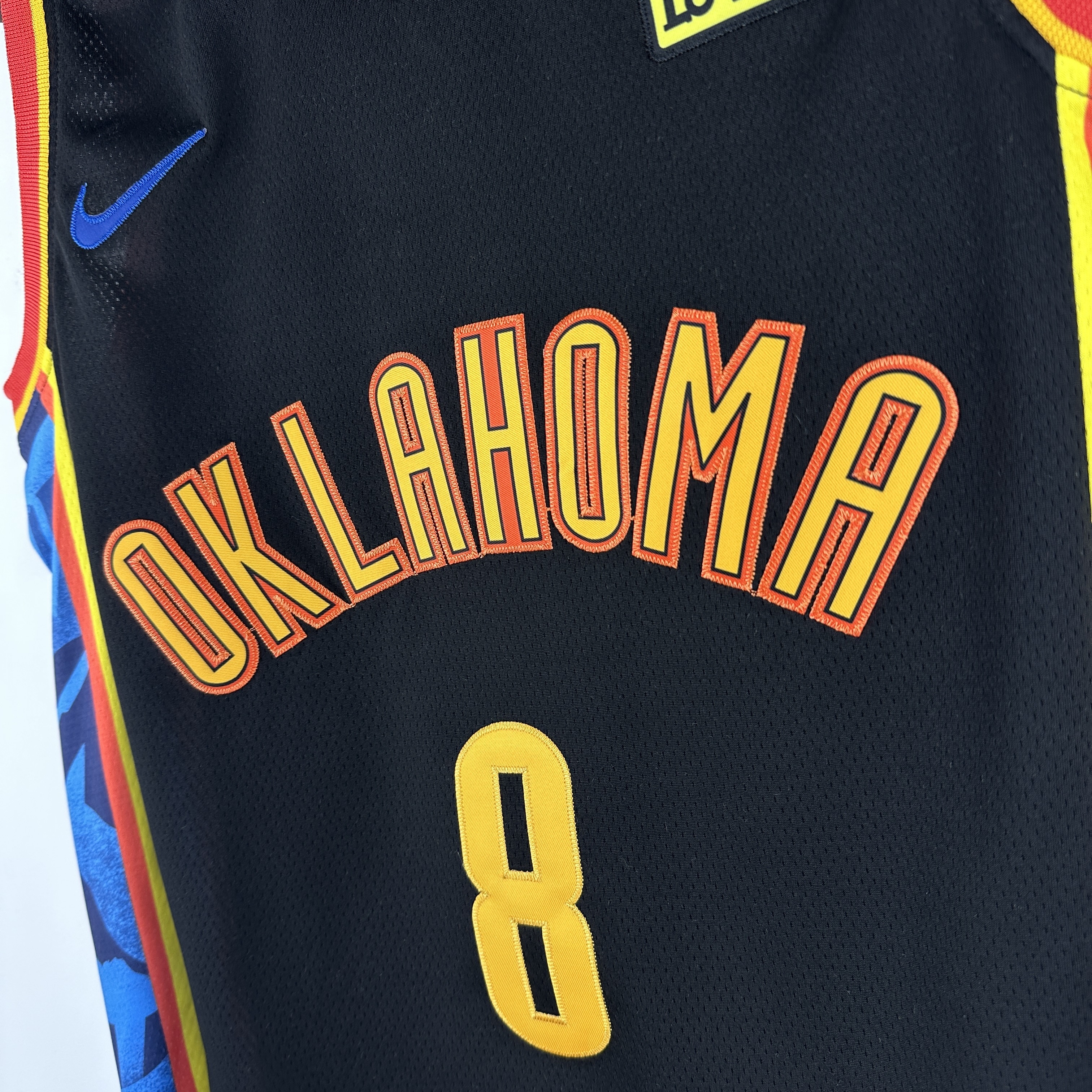 Embroidered 25th season Thunder City Edition No. 8 Williams