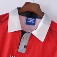 1996-97-Season-Manchester United Home Jersey-Retro Edition