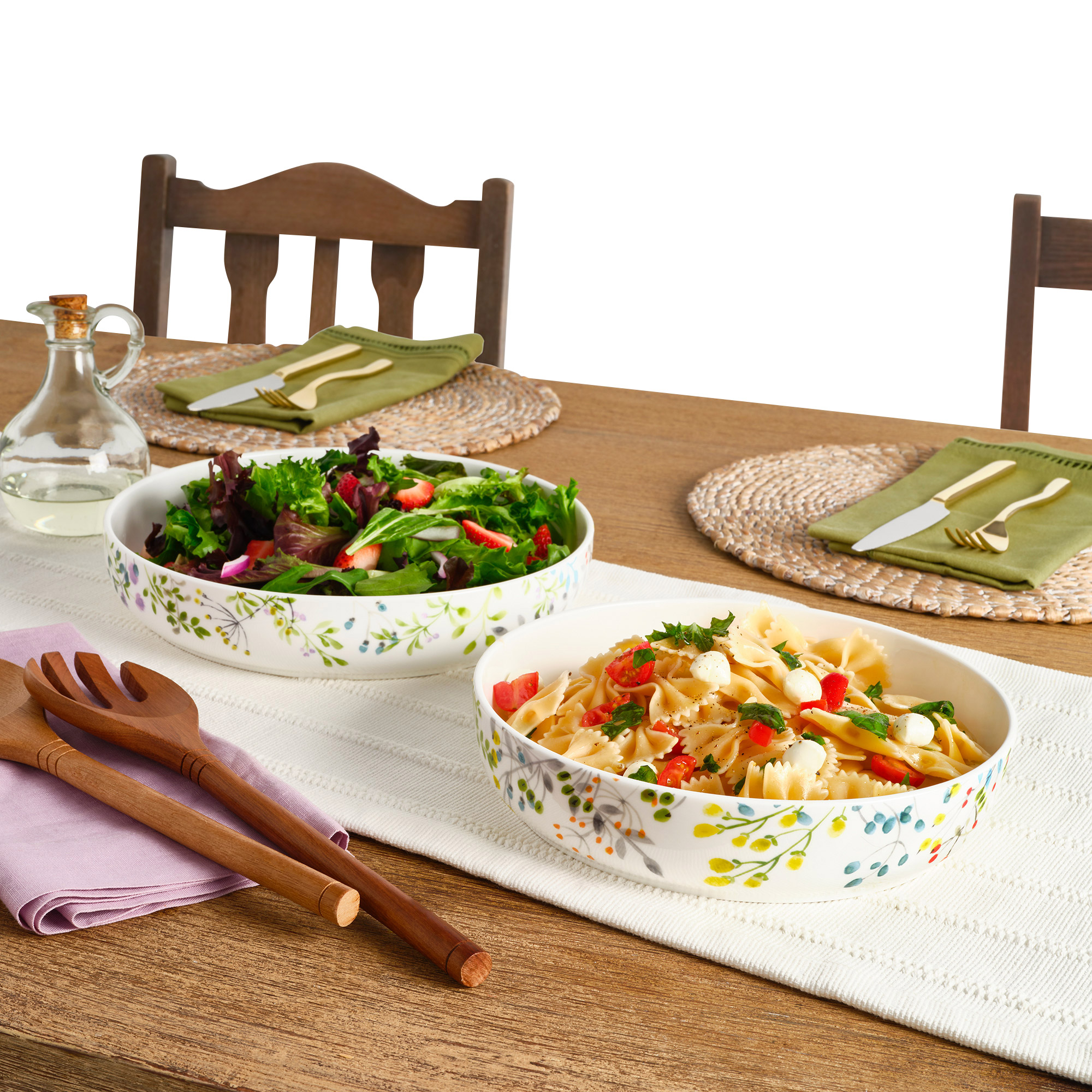 Mikasa Tivoli Garden Bone China 9-piece Bowl Set