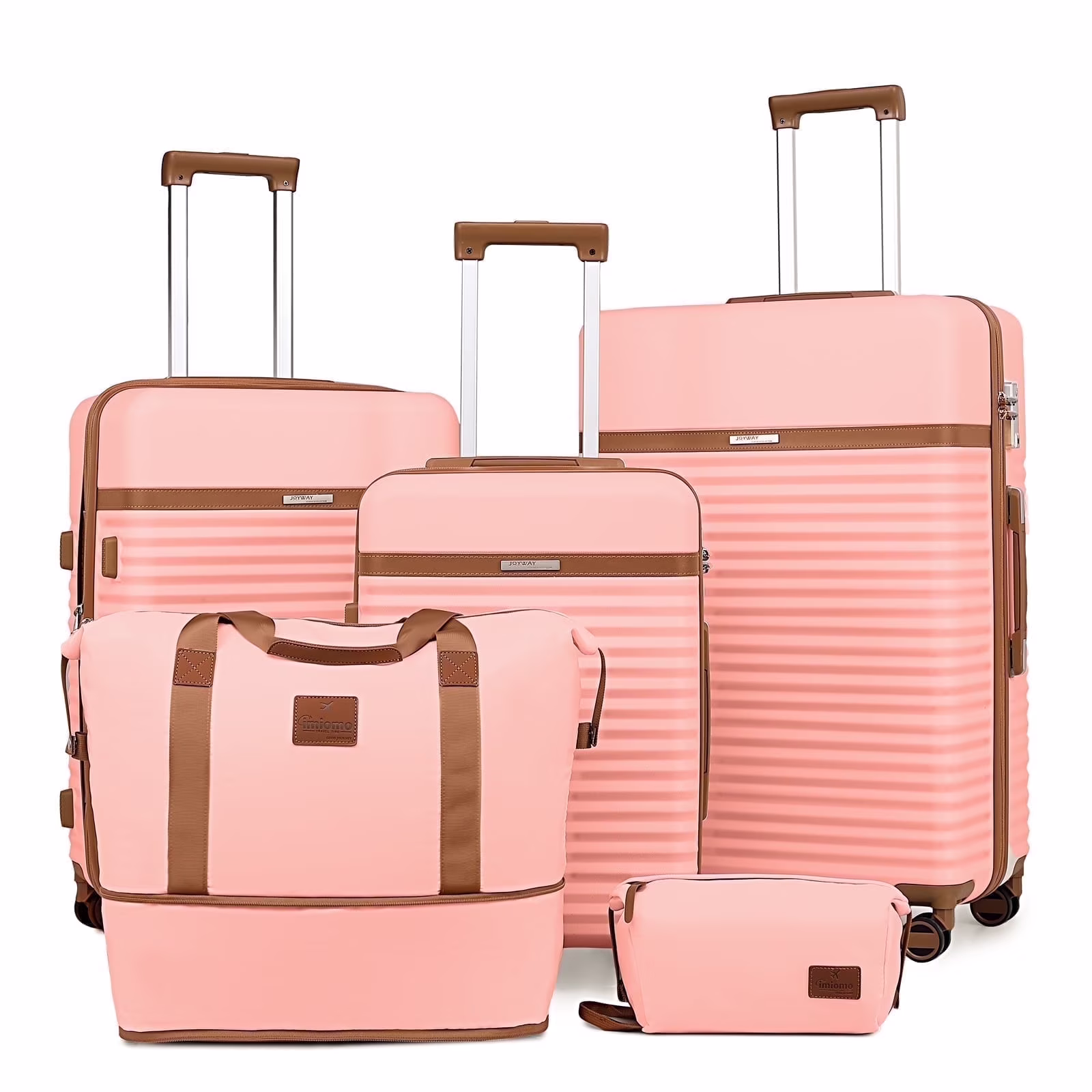 Joyway - 5-Piece Luggage Sets ABS Hardside Spinner Luggage -(Expandable Suitcase20
