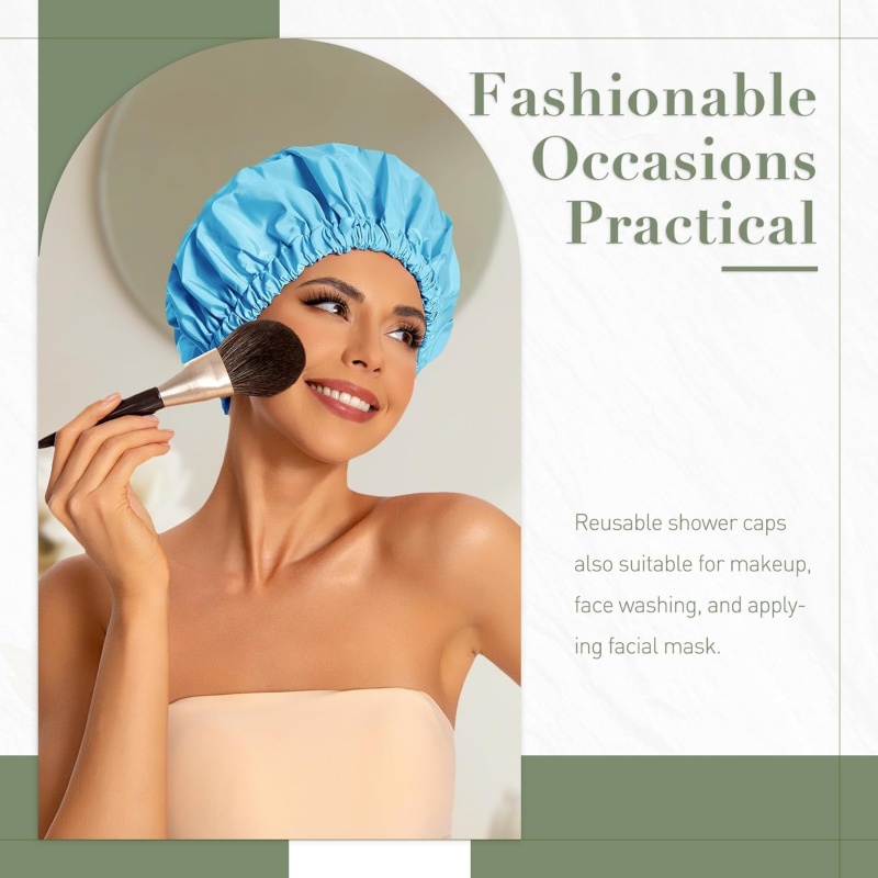 Reusable Shower Cap for Women