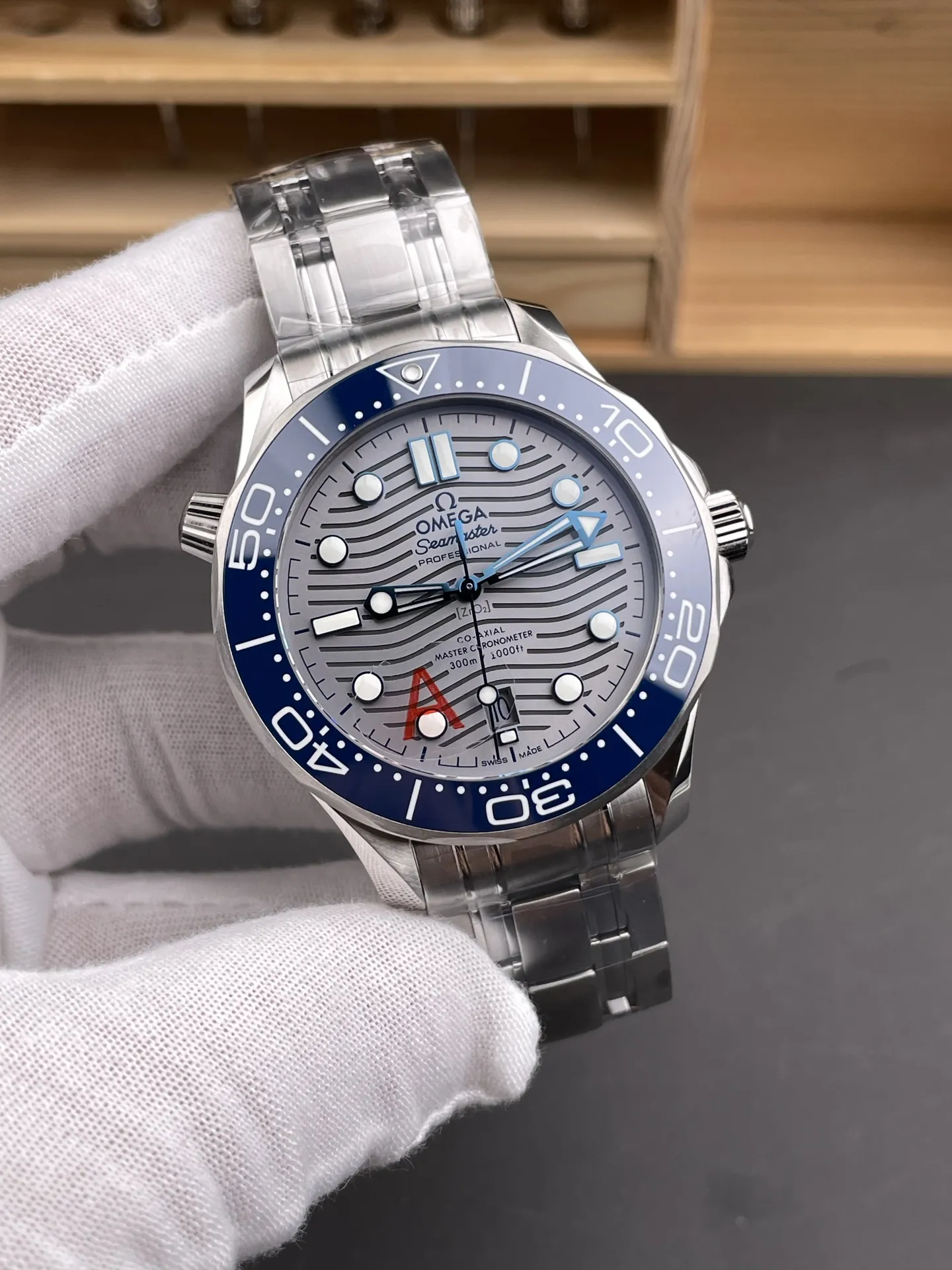 Omega Seamaster 300 Grey Dial 42mm