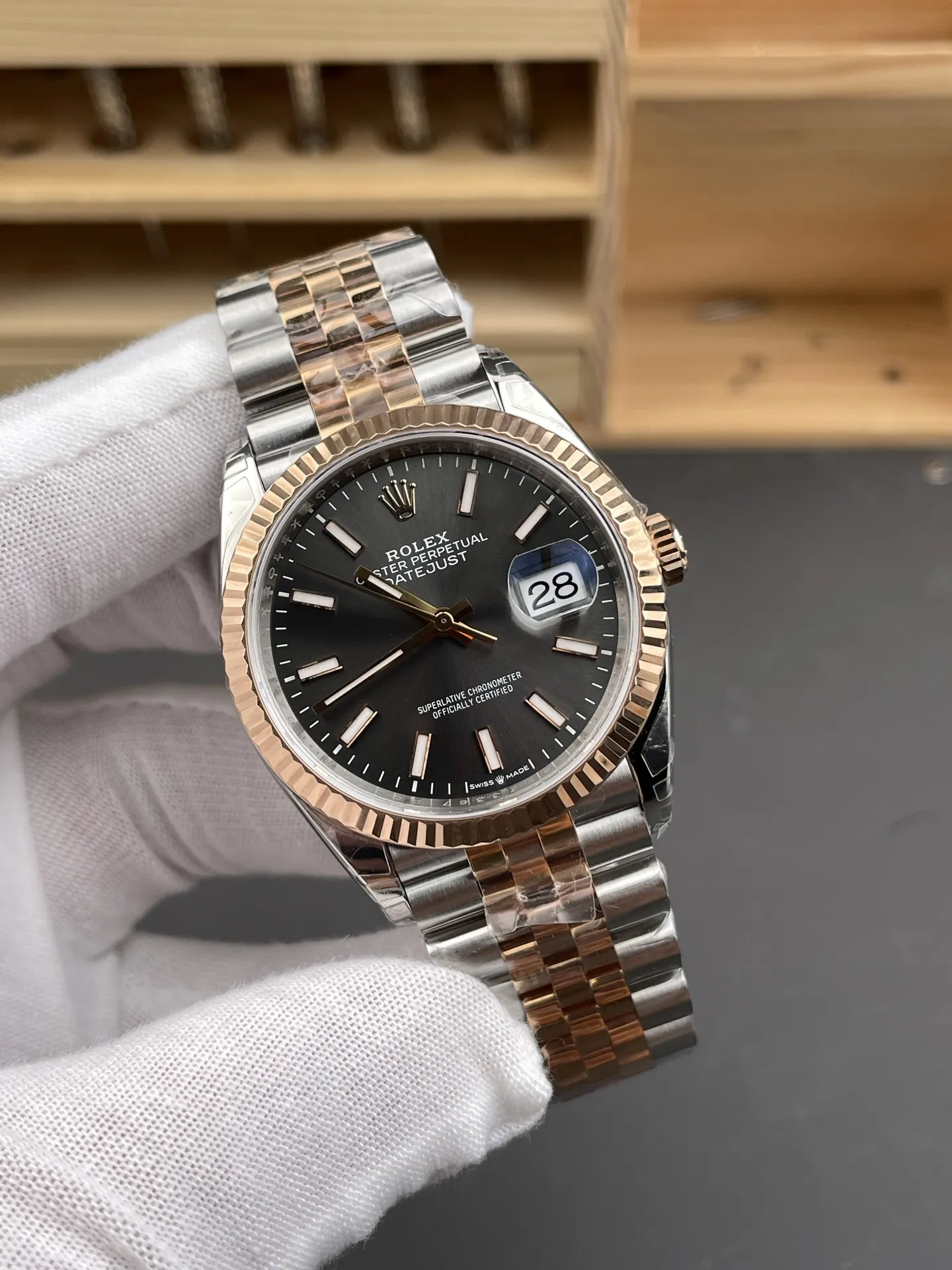 Rolex Datejust Rose Gold 36mm