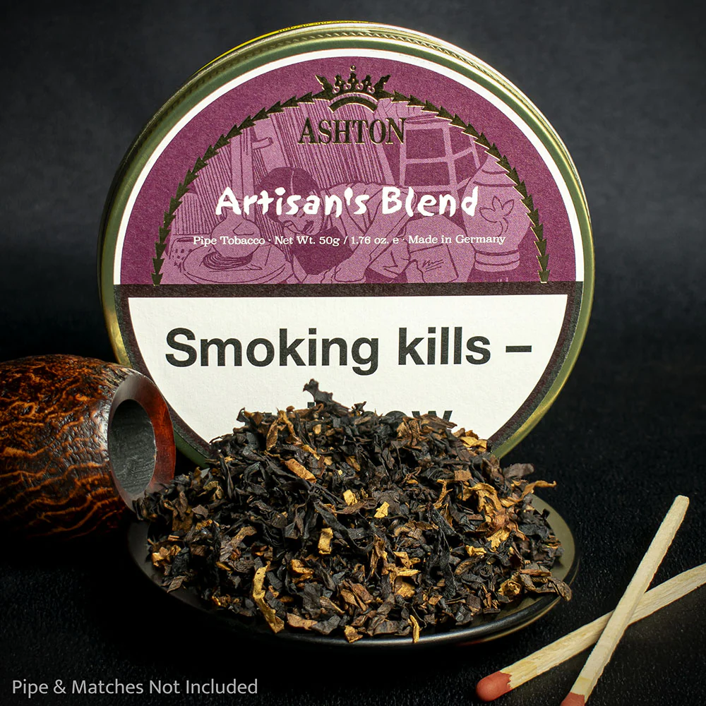 Ashton Artisan's Blend Pipe Tobacco (Floral & Spice) - 50g Tin