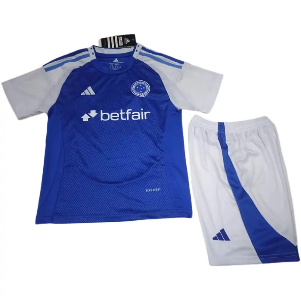 2025-26 Cruzeiro Home Jersey - Children's Size Edition