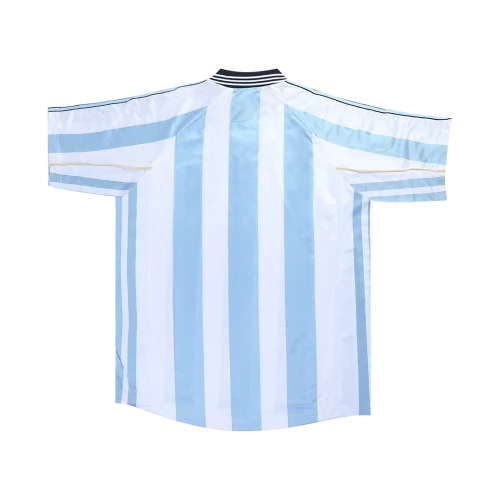 Argentina 1998 Home Retro Football Jersey