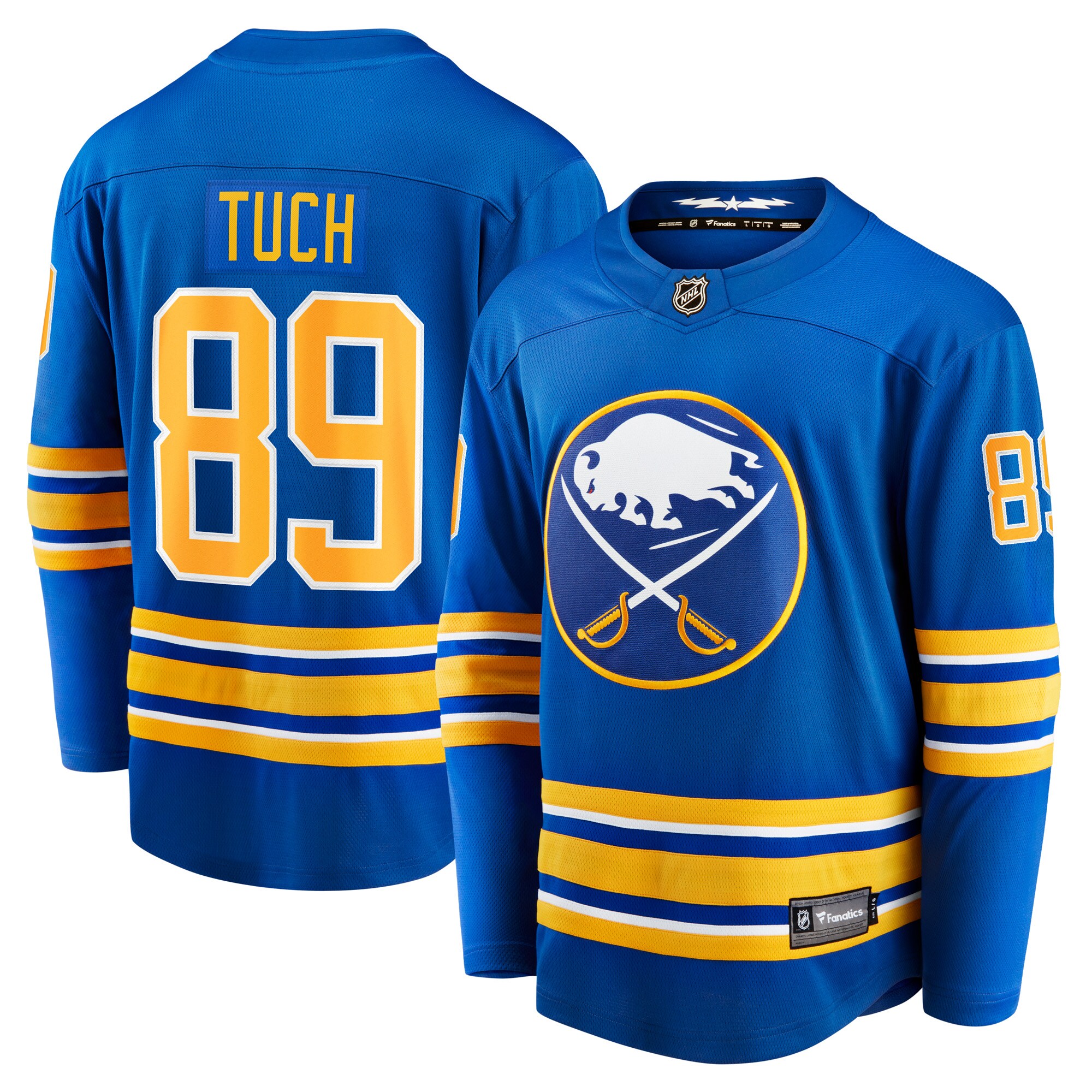 Alex Tuch Buffalo Sabres Fanatics Home Breakaway  Jersey – Royal
