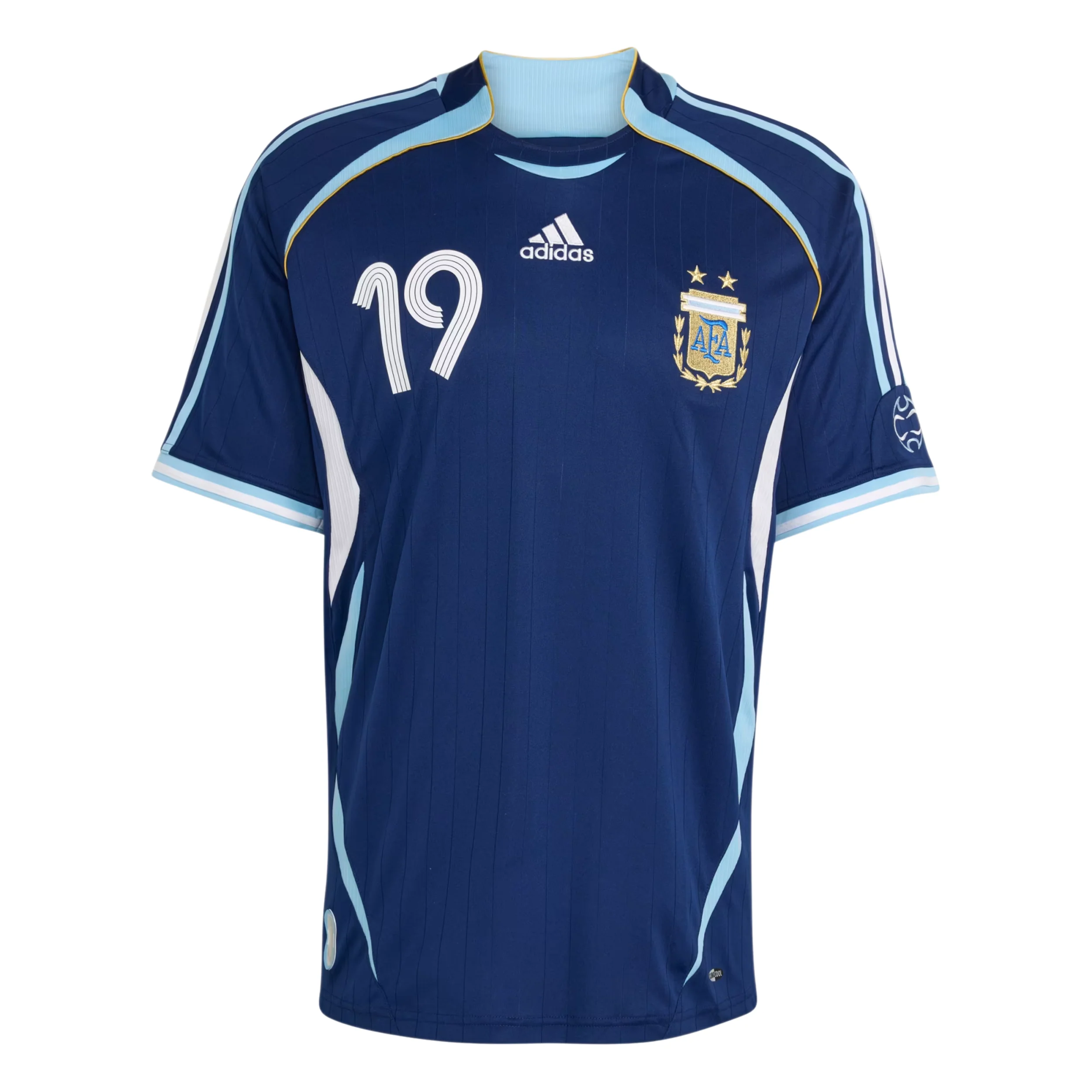 adidas Men's Argentina Lionel Messi 2006 Away Jersey (Dark Blue)