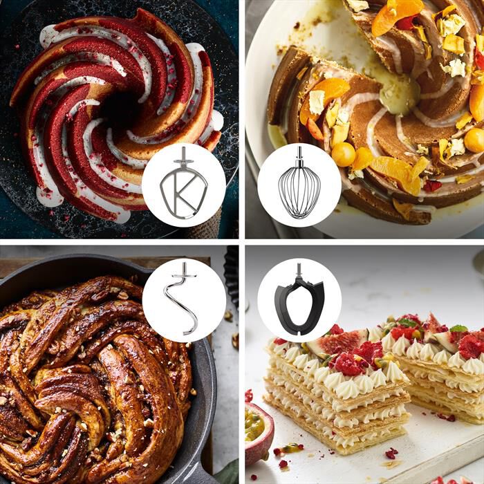 KENWOOD. - Planetaria Titanium Chef Baker XL KVL85.124SI-Silver