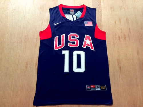 Dream Team No. 10 Kobe Bryant Blue New Fabric Fan Edition