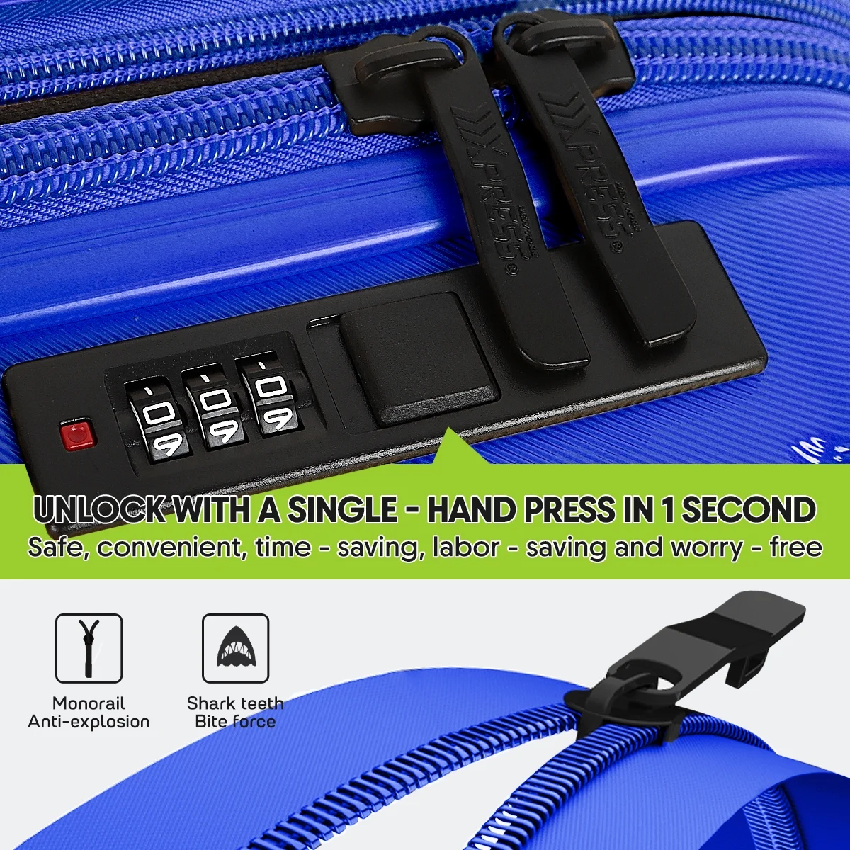 3 Piece Hardshell Luggage Set Expandable Hardside Suitcase with Spinner Wheels and TSA Lock, Lightweight Carry on and Checked Luggage 20