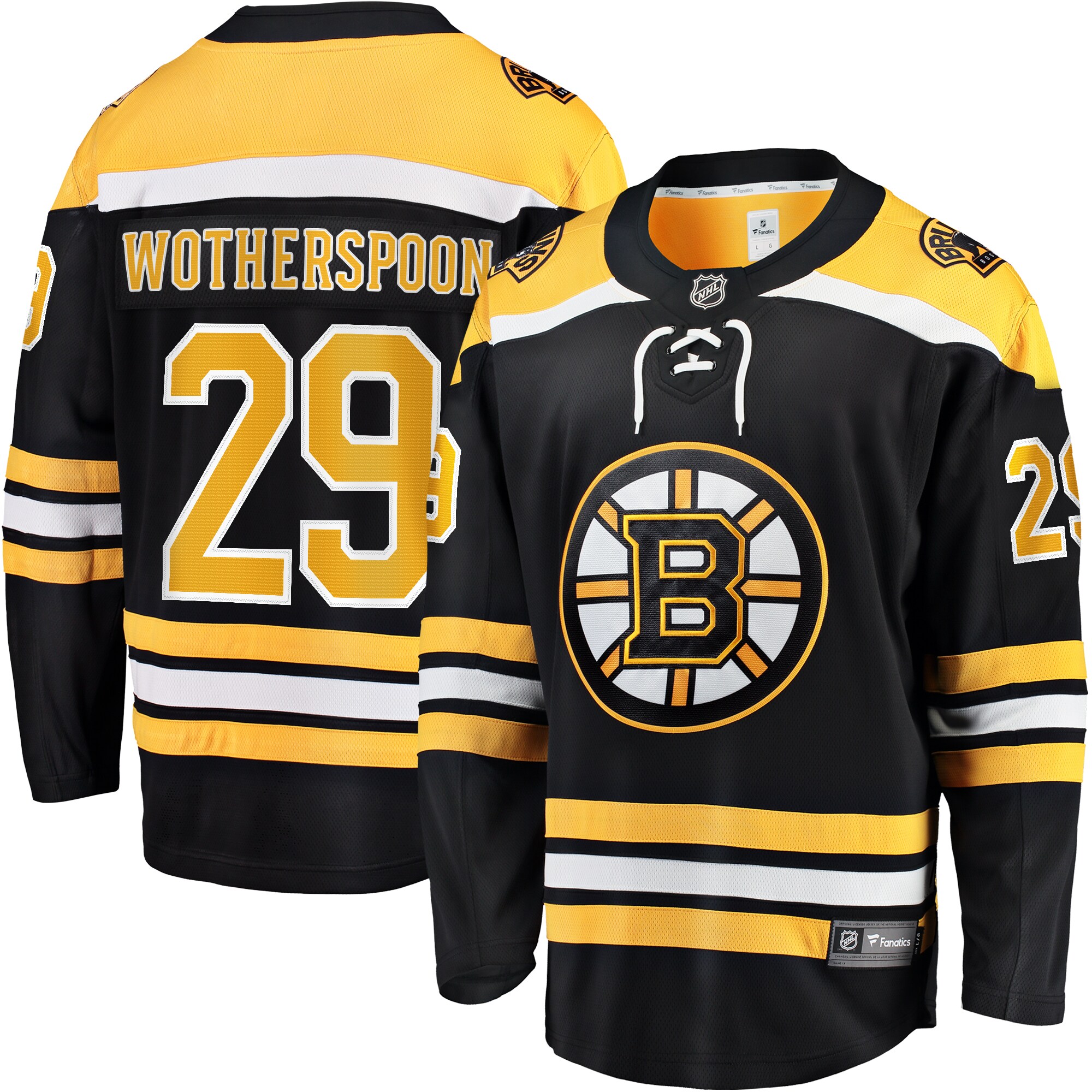 Parker Wotherspoon Boston Bruins Fanatics Home Premier Breakaway  Jersey – Black
