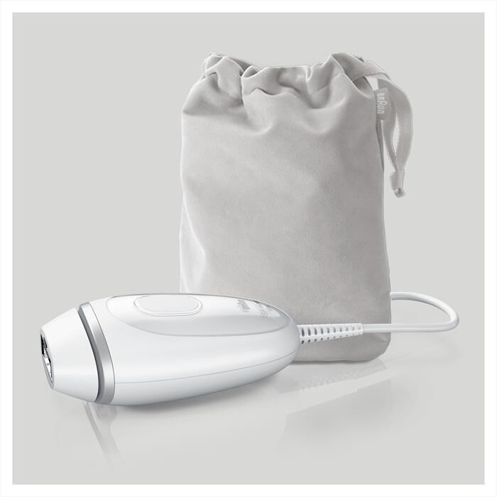 BRAUN - Epilatore a Luce Pulsata SILK-EXPERT MINI PL1124-Bianco
