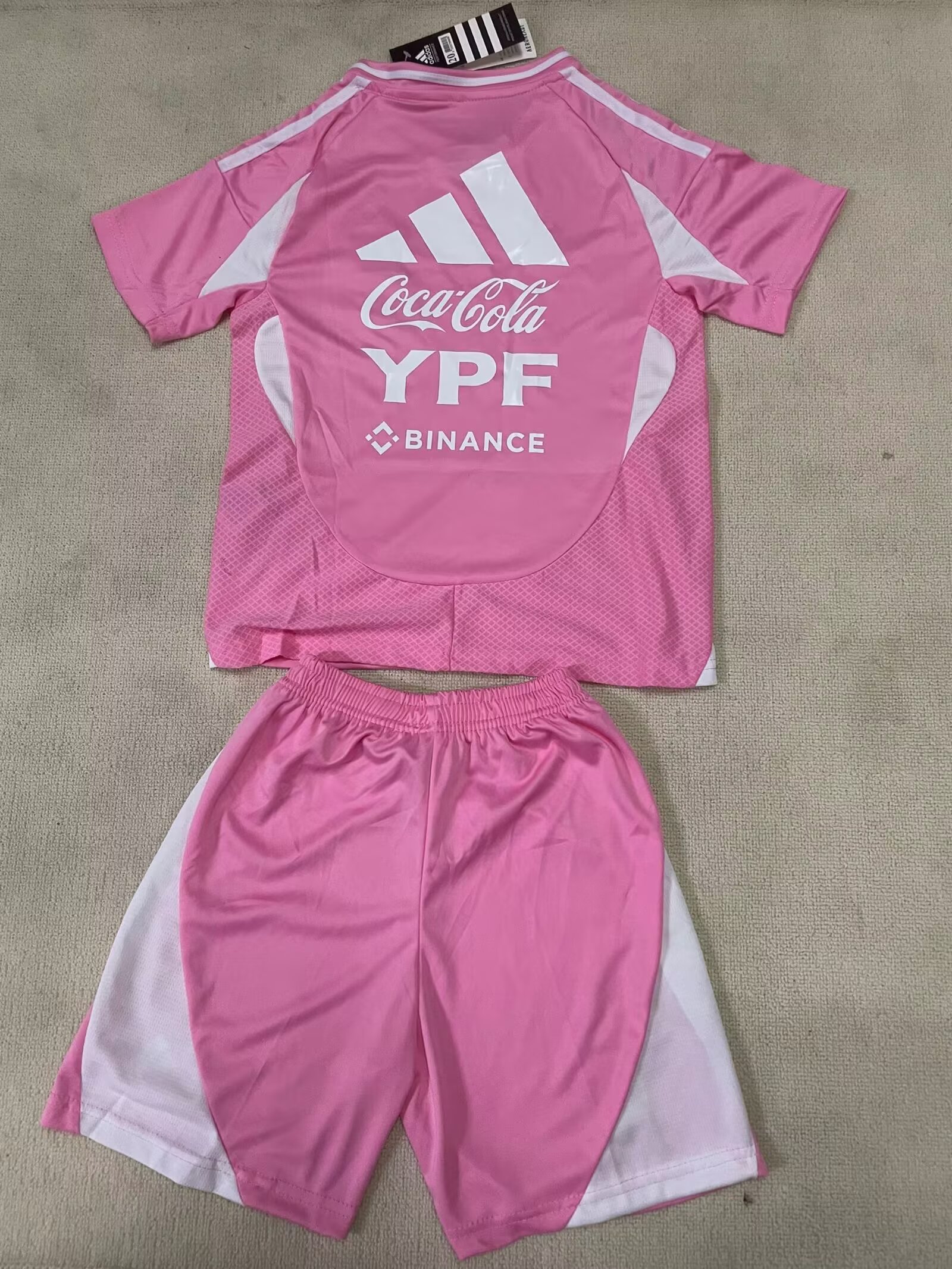25-26 Argentina Pink Jersey - Kids