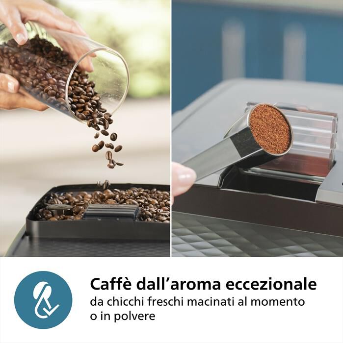 PHILIPS - Macchina da caffè automatica SERIES 800 EP0820/00-nero