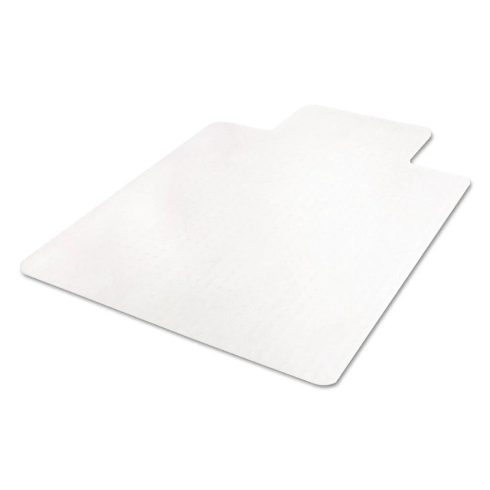 Deflecto EconoMat 36 x 48 Chair Mat for Low Pile Carpet, Rectangular with Lip