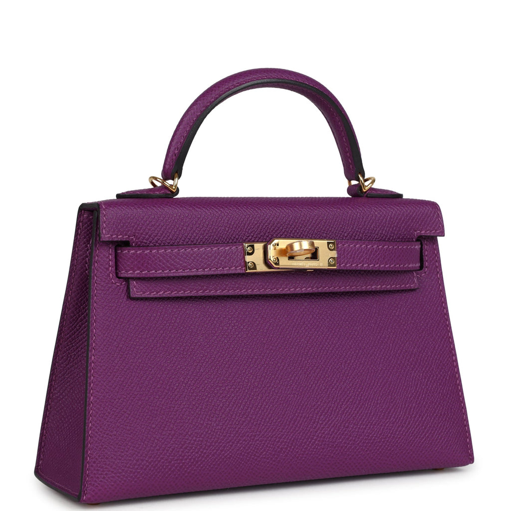 Kelly Sellier 20 Anemone Epsom Gold Hardware