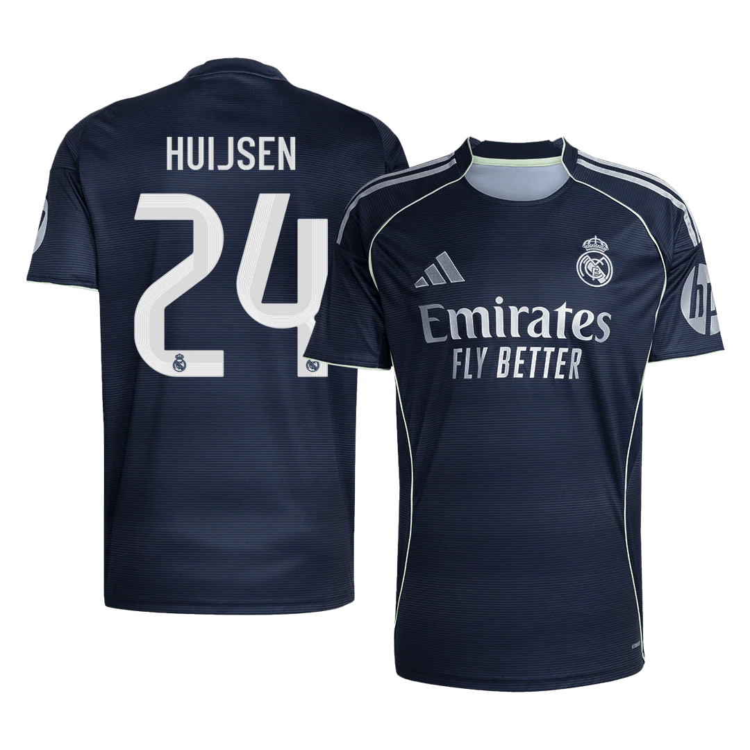 HUIJSEN #24 Real Madrid Away Soccer Jersey 2025/26