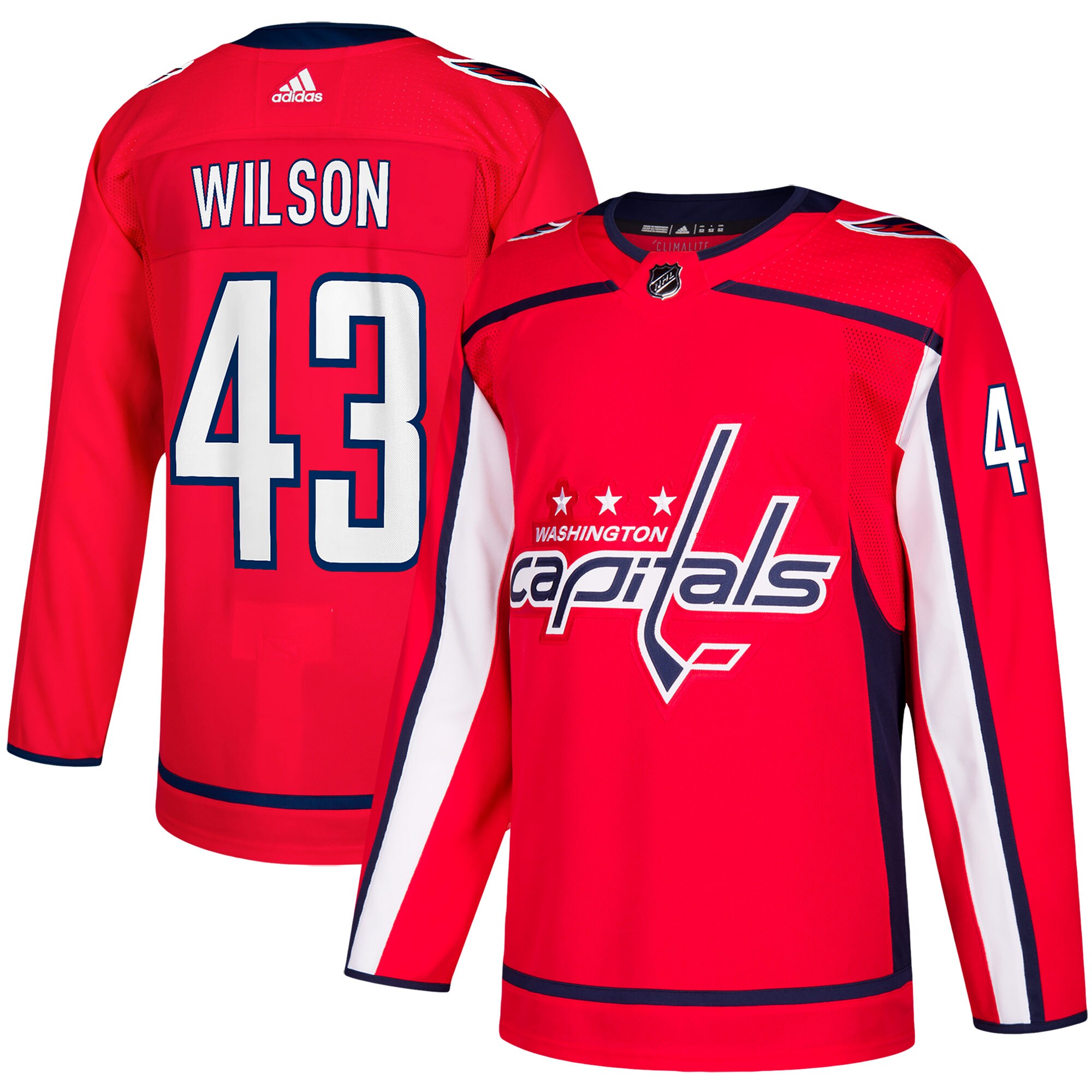 Tom Wilson Washington Capitals  Home    Jersey – Red