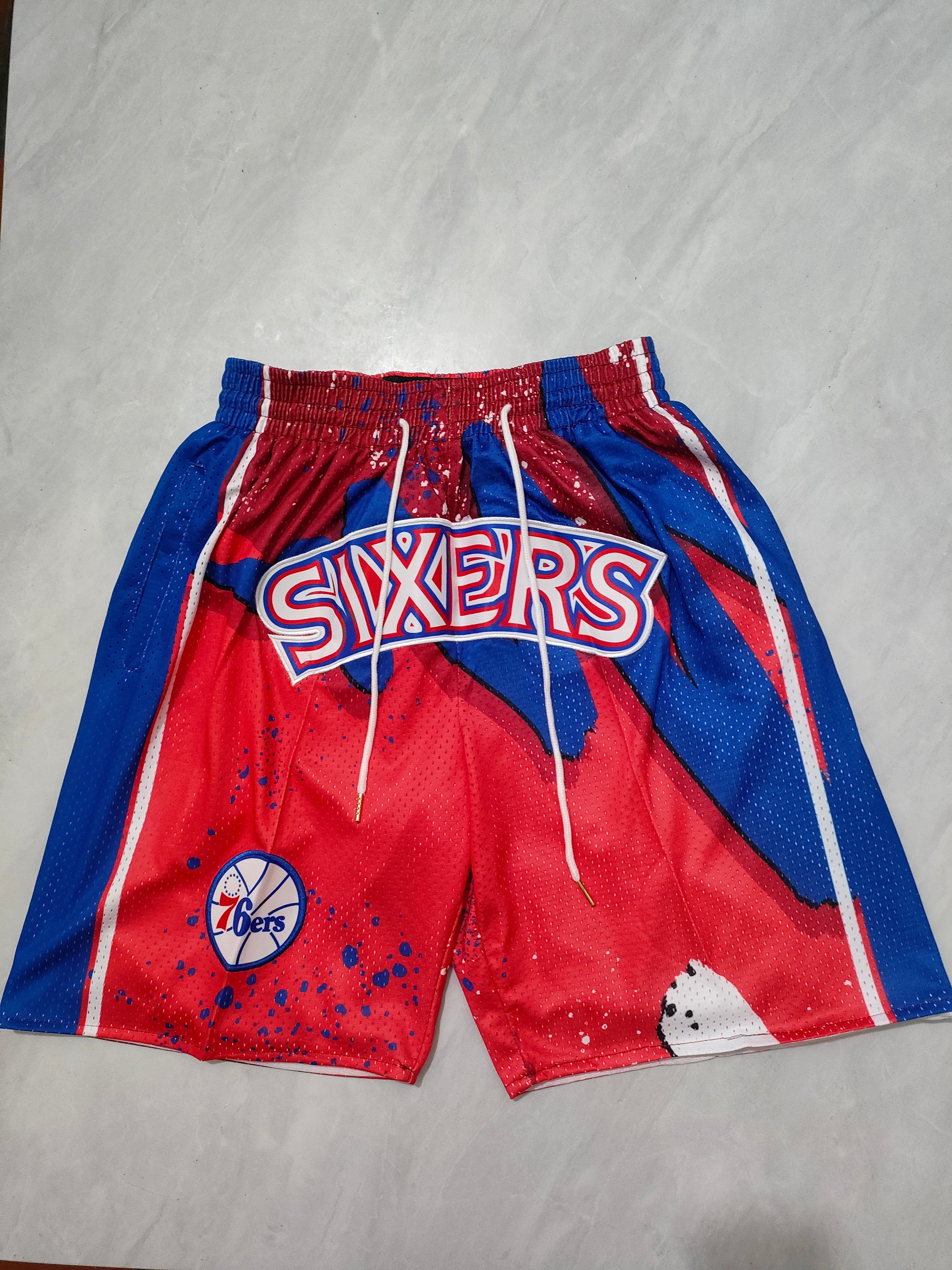 Philadelphia 76ers Red Swing Pocket Pants