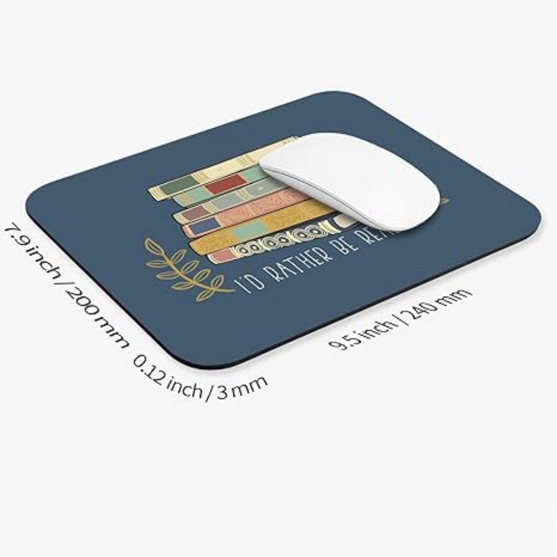 PADARTISAN Square Mouse Pad, Personalized Premium-Textured Custom Mouse Mat Design