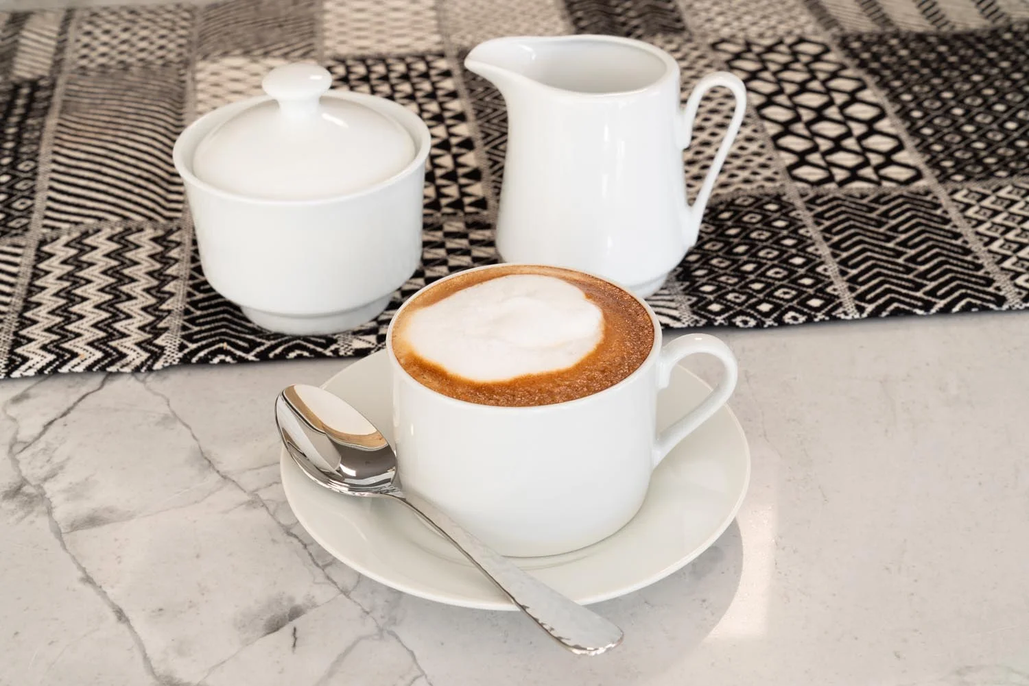 10 Strawberry Street Simply White Square 45-Piece Entertaining Dinnerware Set