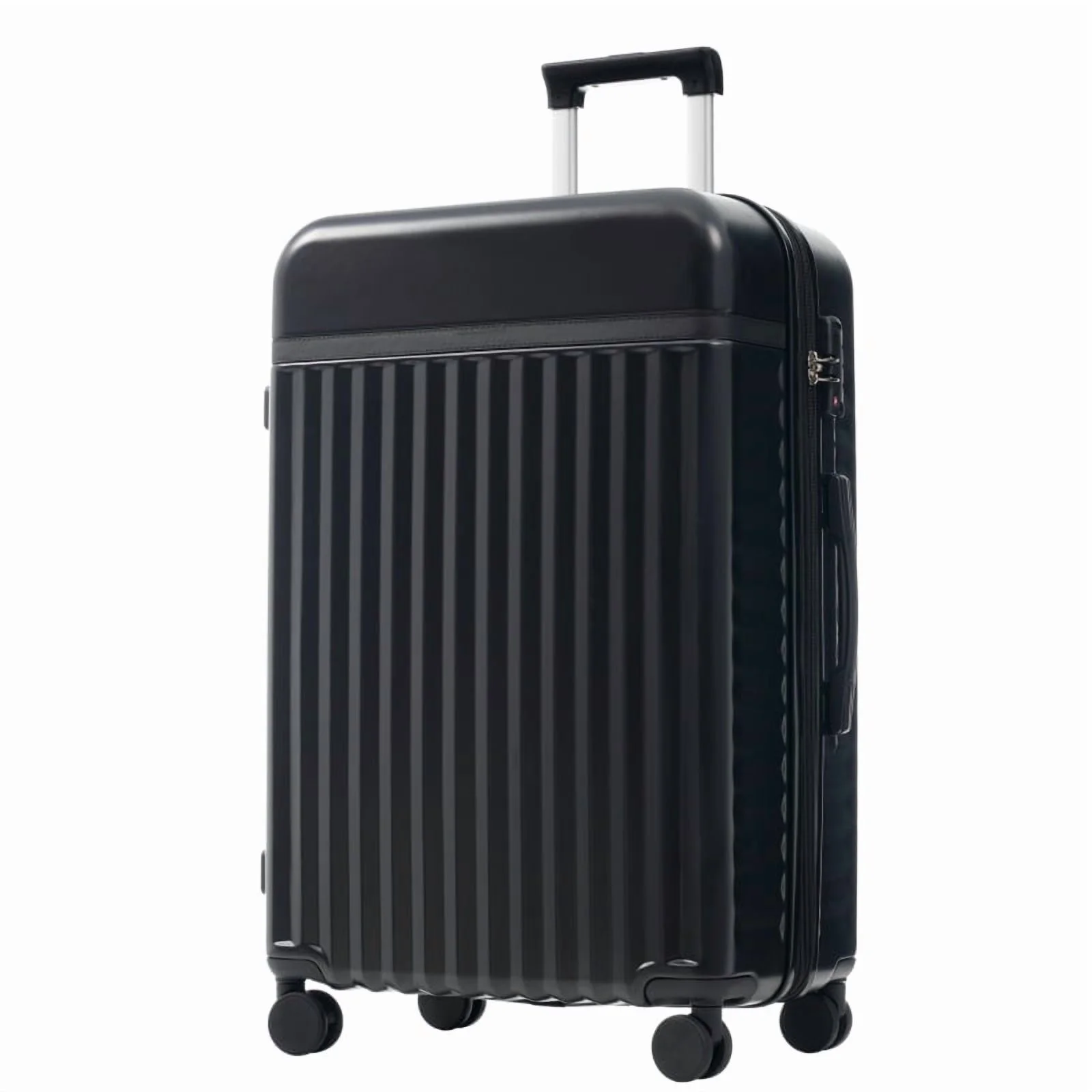 Front Opening Luggage Set 3 Piece, Hardside Carry on Suitcase with USB Port, Expandable Luggage with Handle Bag Spinner Wheels TSA Lock