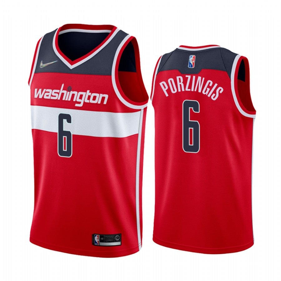 Kristaps Porzingis Washington Wizards Jersey
