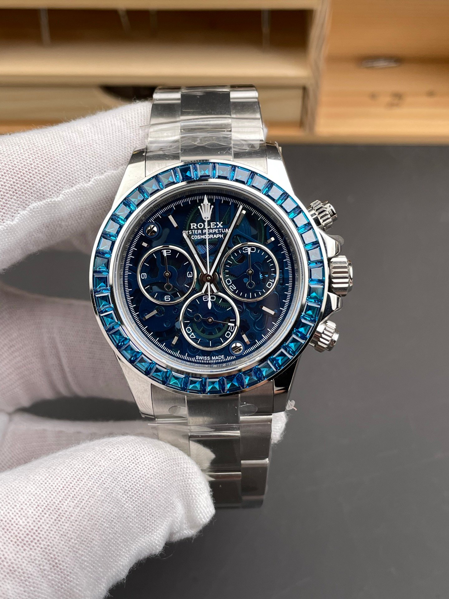 Rolex Daytona Modified CVD Blue Diamond