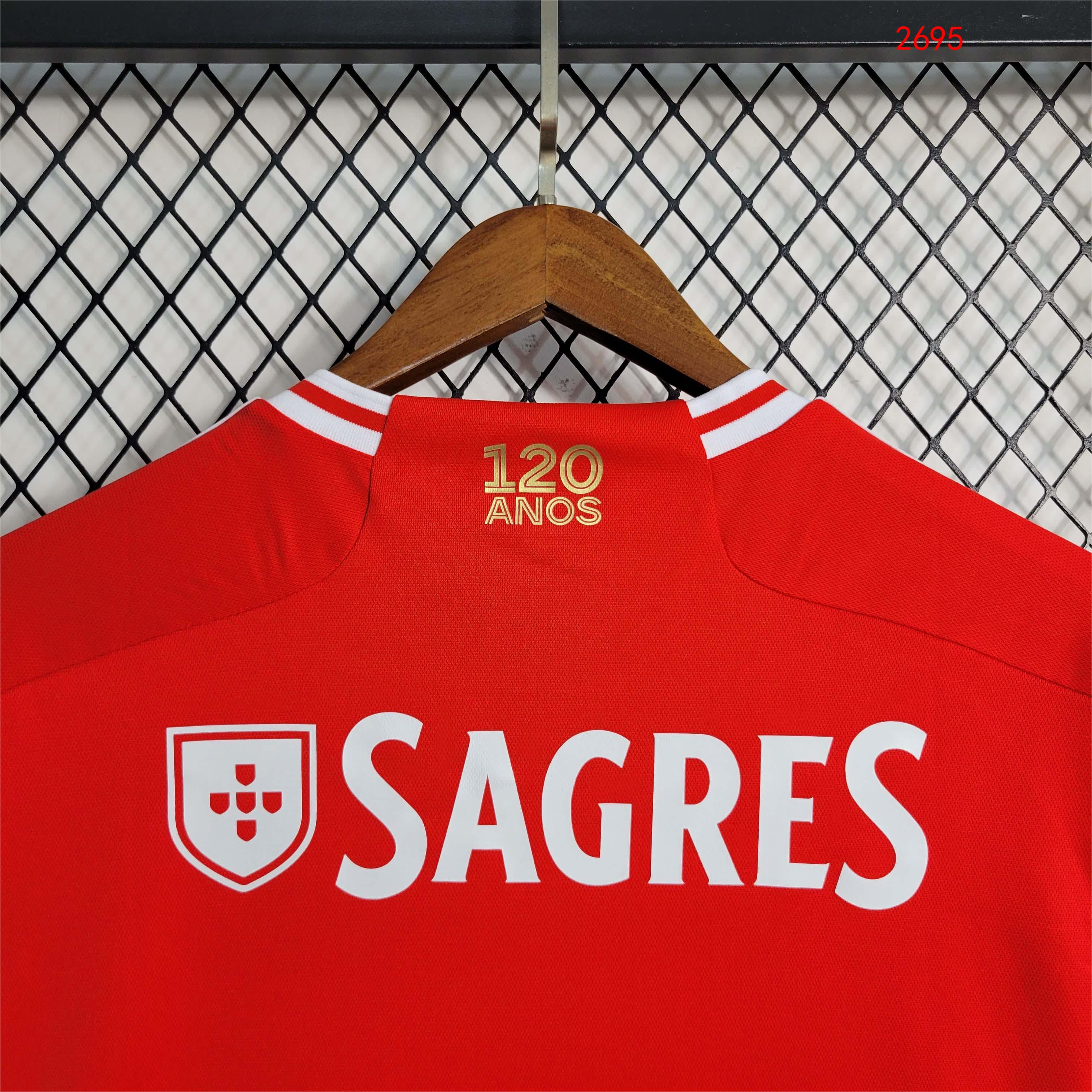 2023/24 Benfica Home Football Shirt - Fans Edition