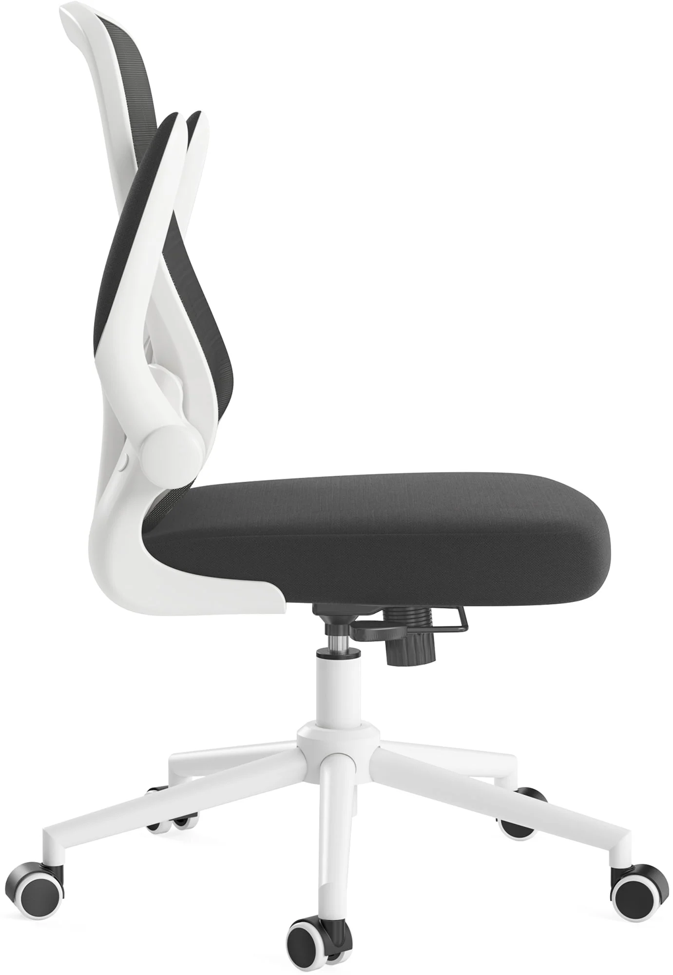 Hbada Office Chair, Ergonomic Desk Chair, Computer Mesh Chair with Lumbar Support and Flip-up Arms, Gray